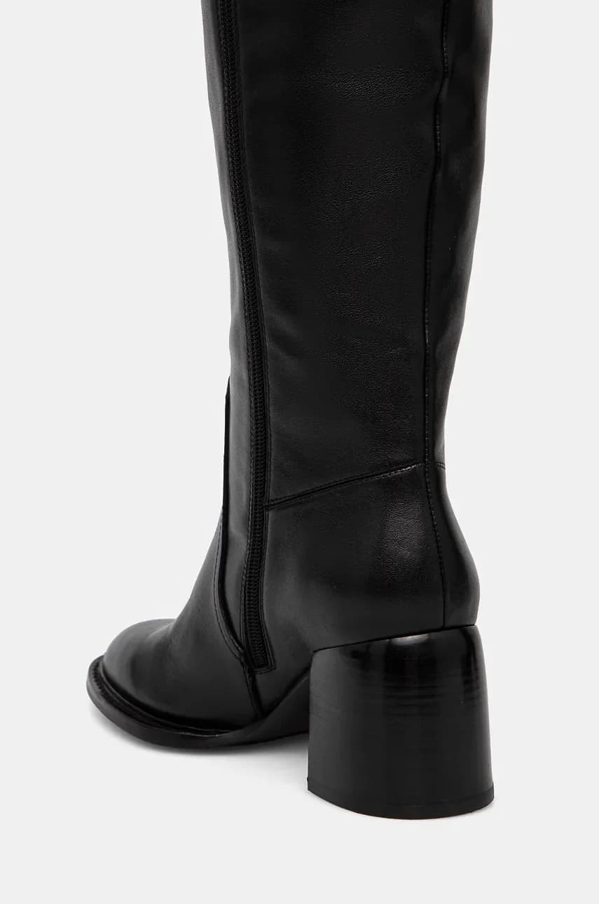 Кожаные сапоги - фото 5