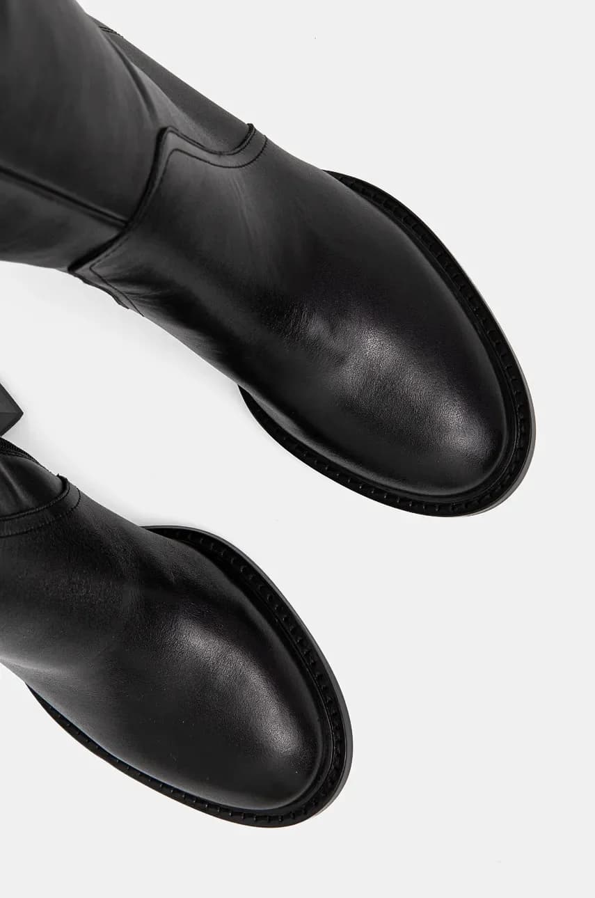 Кожаные сапоги - фото 6