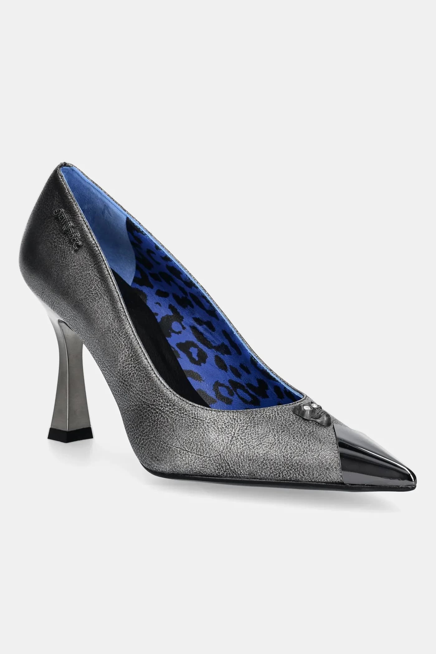 ГИБРИДНЫЕ кожаные туфли на высоком каблуке