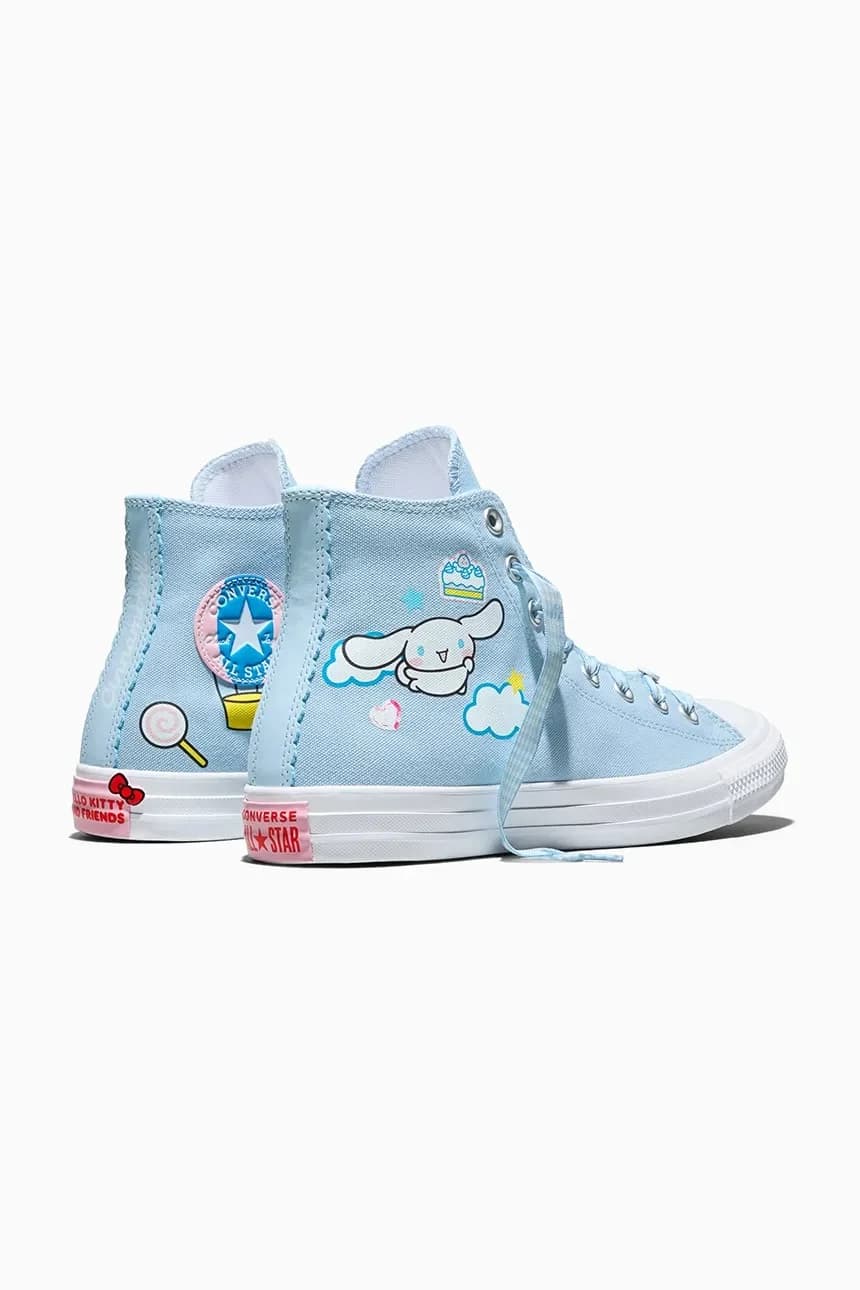 Converse x Hello Kitty женские кроссовки Chuck Taylor All Star HI - фото 3