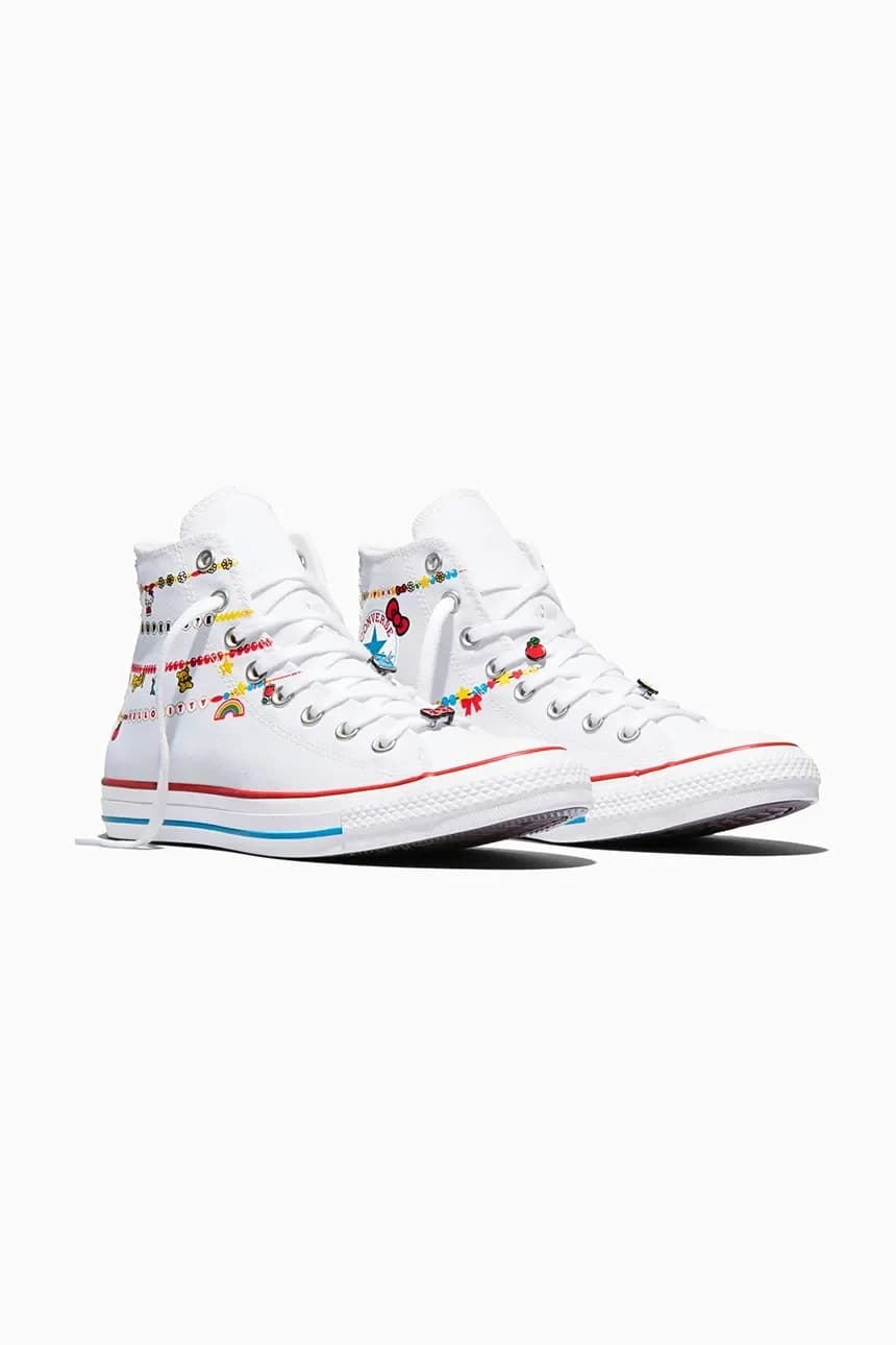 Converse x Hello Kitty женские кроссовки Chuck Taylor All Star HI - фото 2