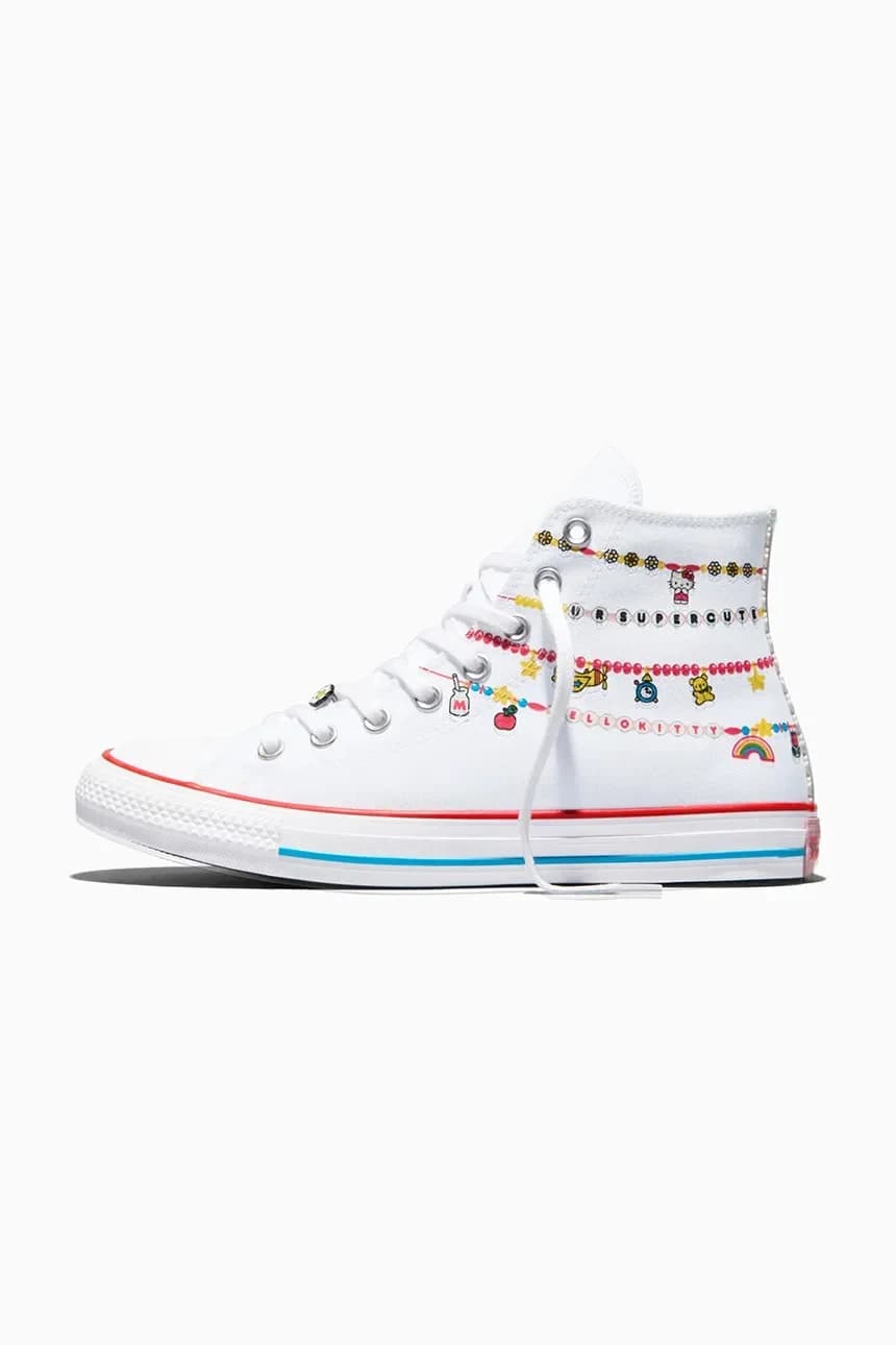 Converse x Hello Kitty женские кроссовки Chuck Taylor All Star HI - фото 4