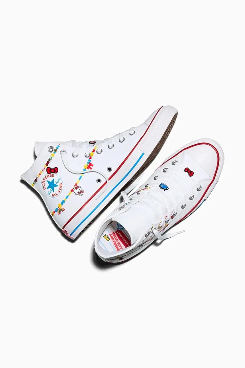 Converse x Hello Kitty женские кроссовки Chuck Taylor All Star HI - фото 6