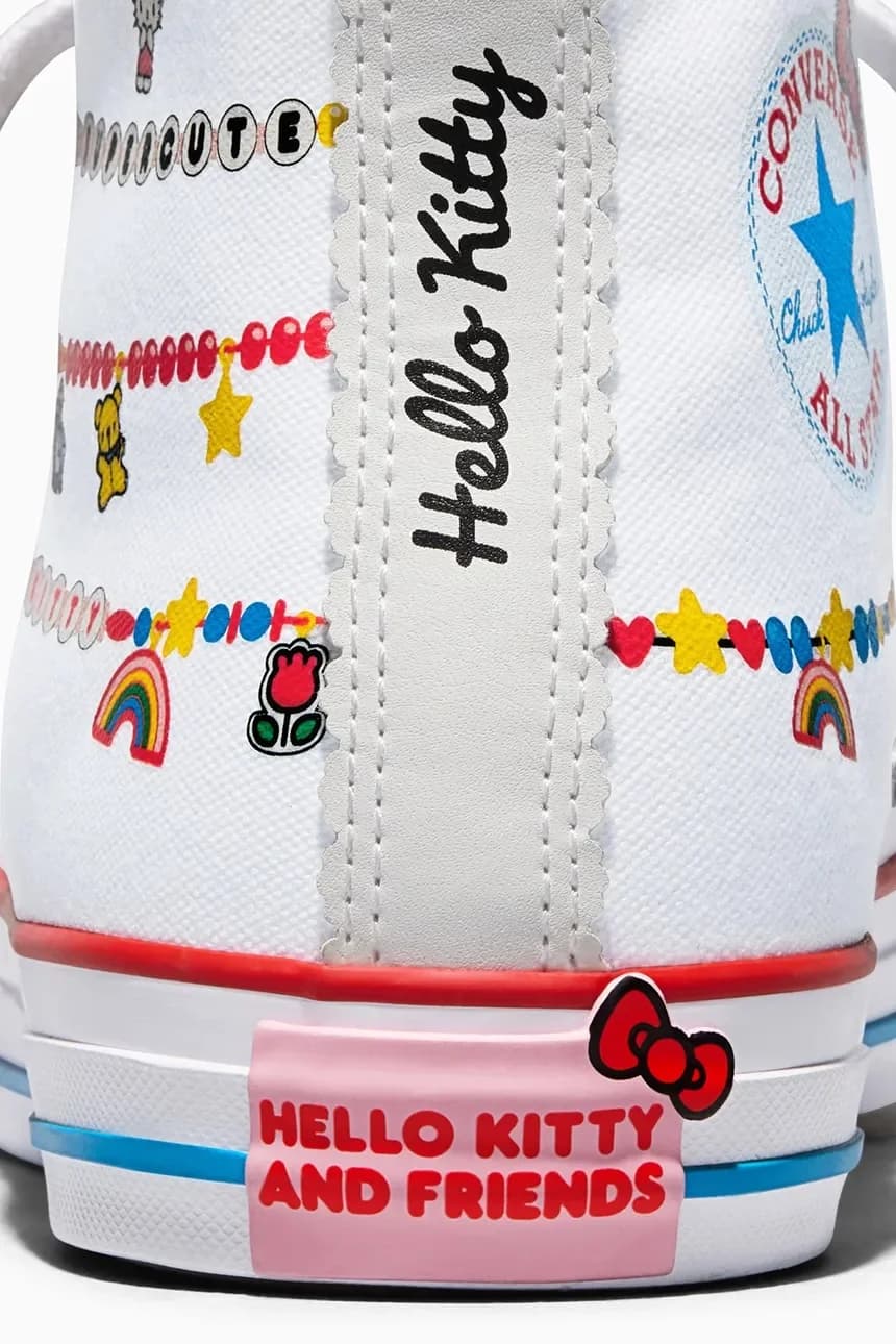 Converse x Hello Kitty женские кроссовки Chuck Taylor All Star HI - фото 7