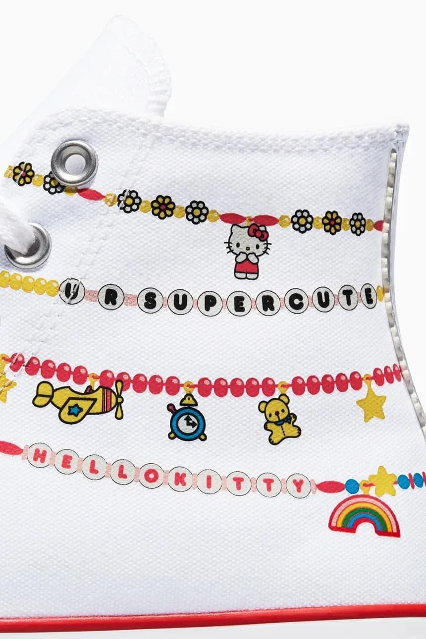 Converse x Hello Kitty женские кроссовки Chuck Taylor All Star HI - фото 8