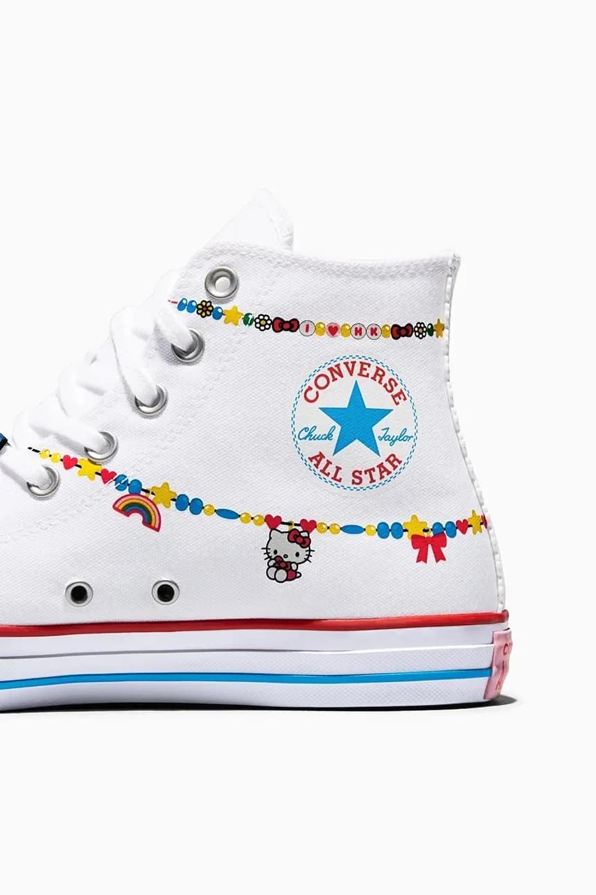 Converse x Hello Kitty женские кроссовки Chuck Taylor All Star HI - фото 9