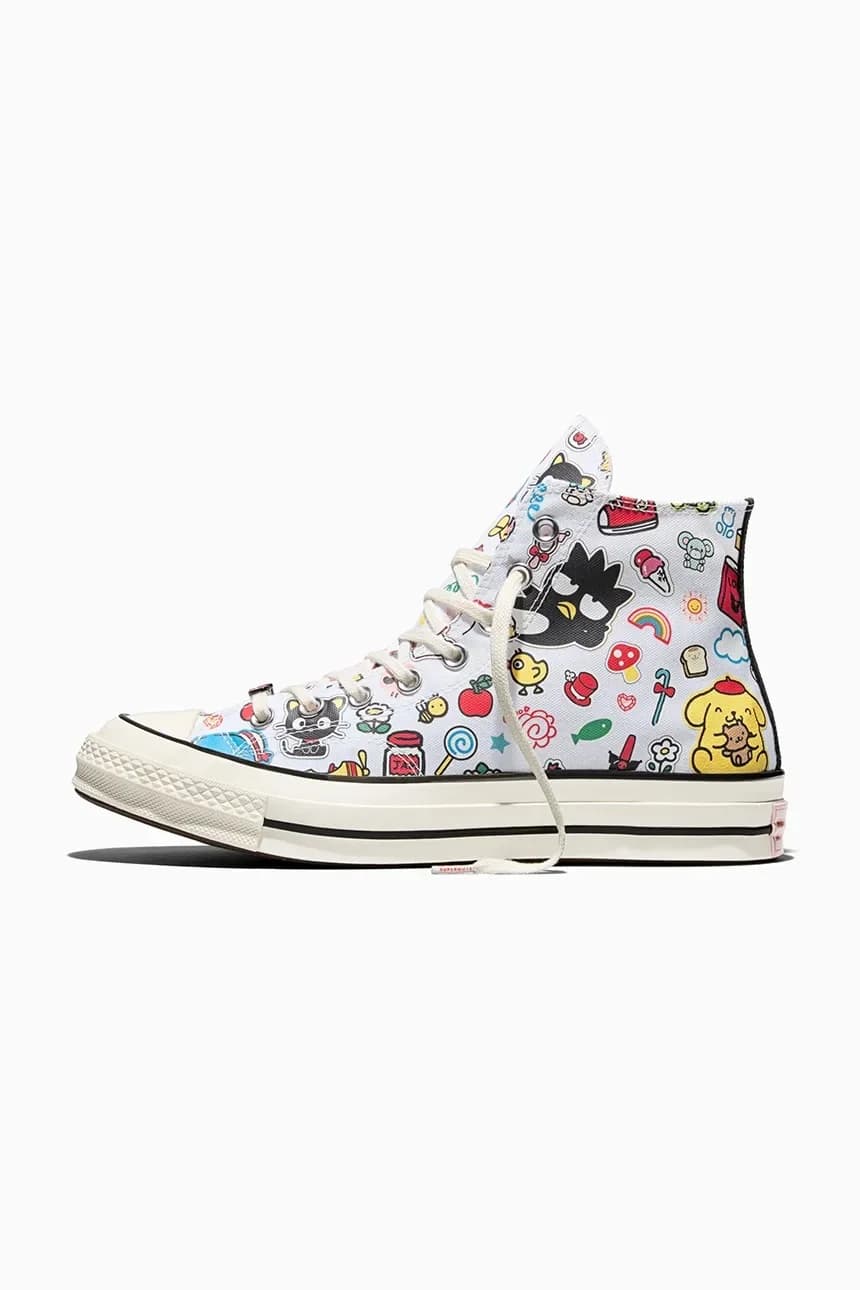 Converse x Hello Kitty Chuck 70 HI женские кроссовки - фото 4