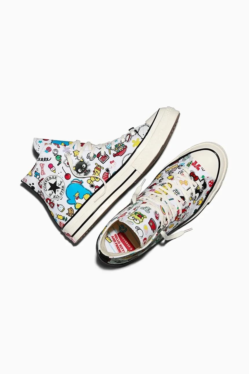 Converse x Hello Kitty Chuck 70 HI женские кроссовки - фото 6