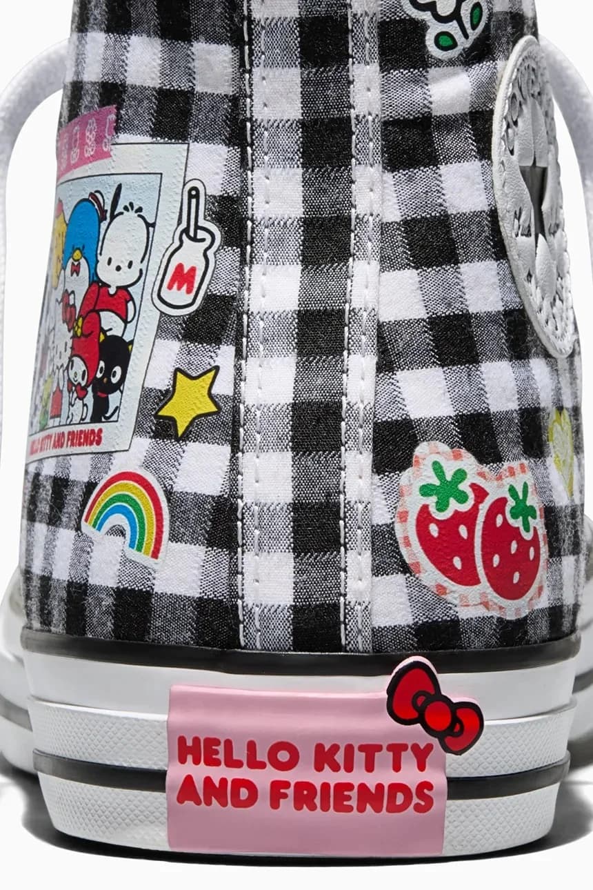 Converse x Hello Kitty женские кроссовки Chuck Taylor All Star HI - фото 7