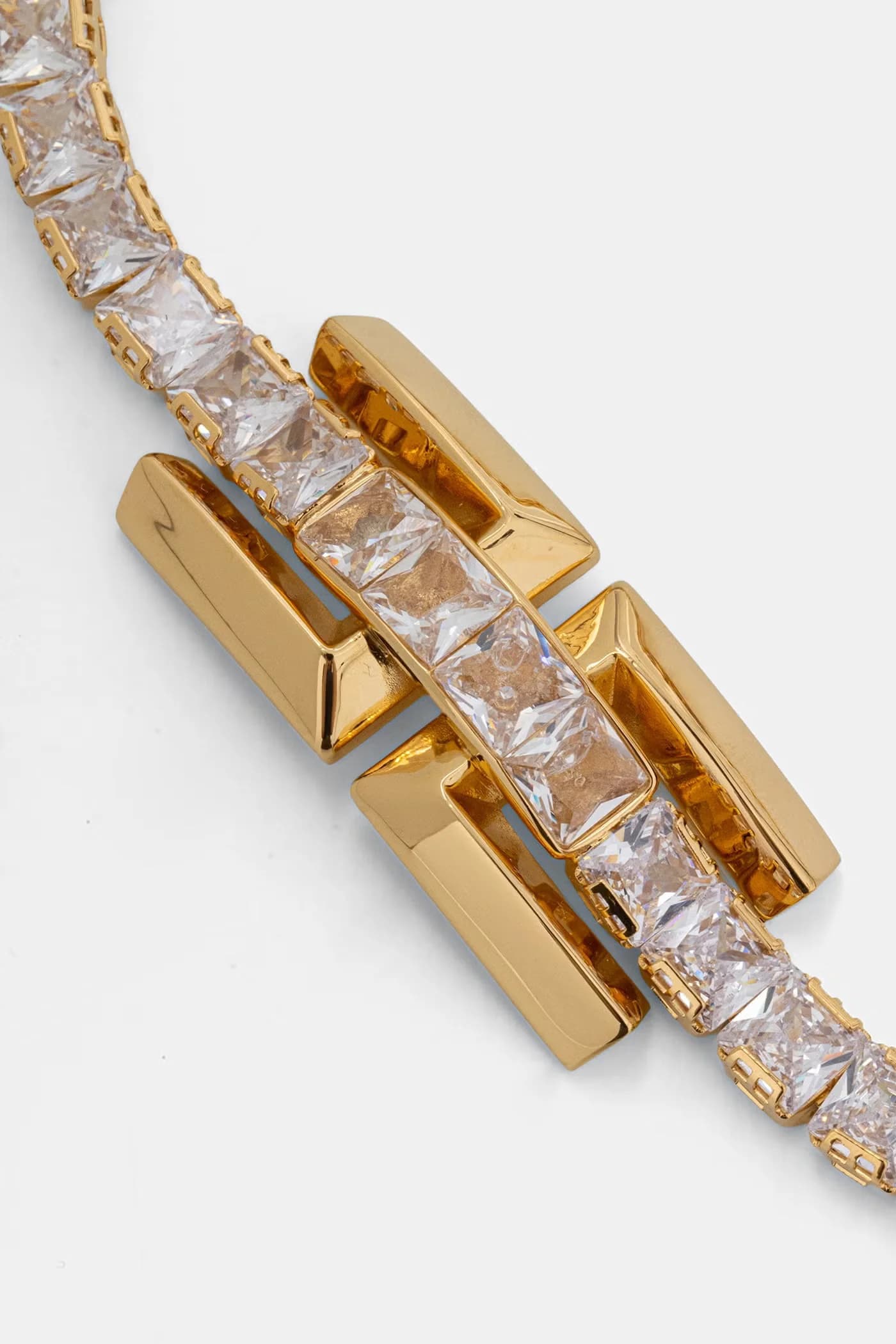 Женский металлический колье - фото 2