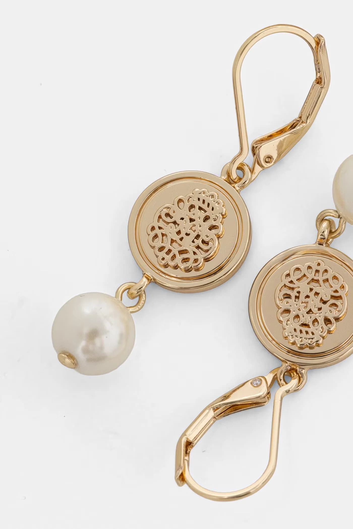 Женские металлические серьги - фото 2