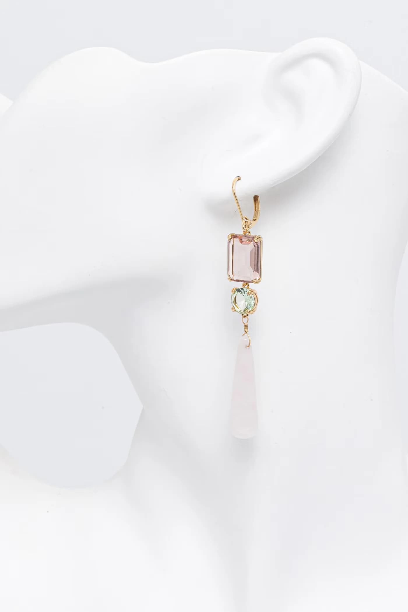 Женские металлические серьги - фото 3