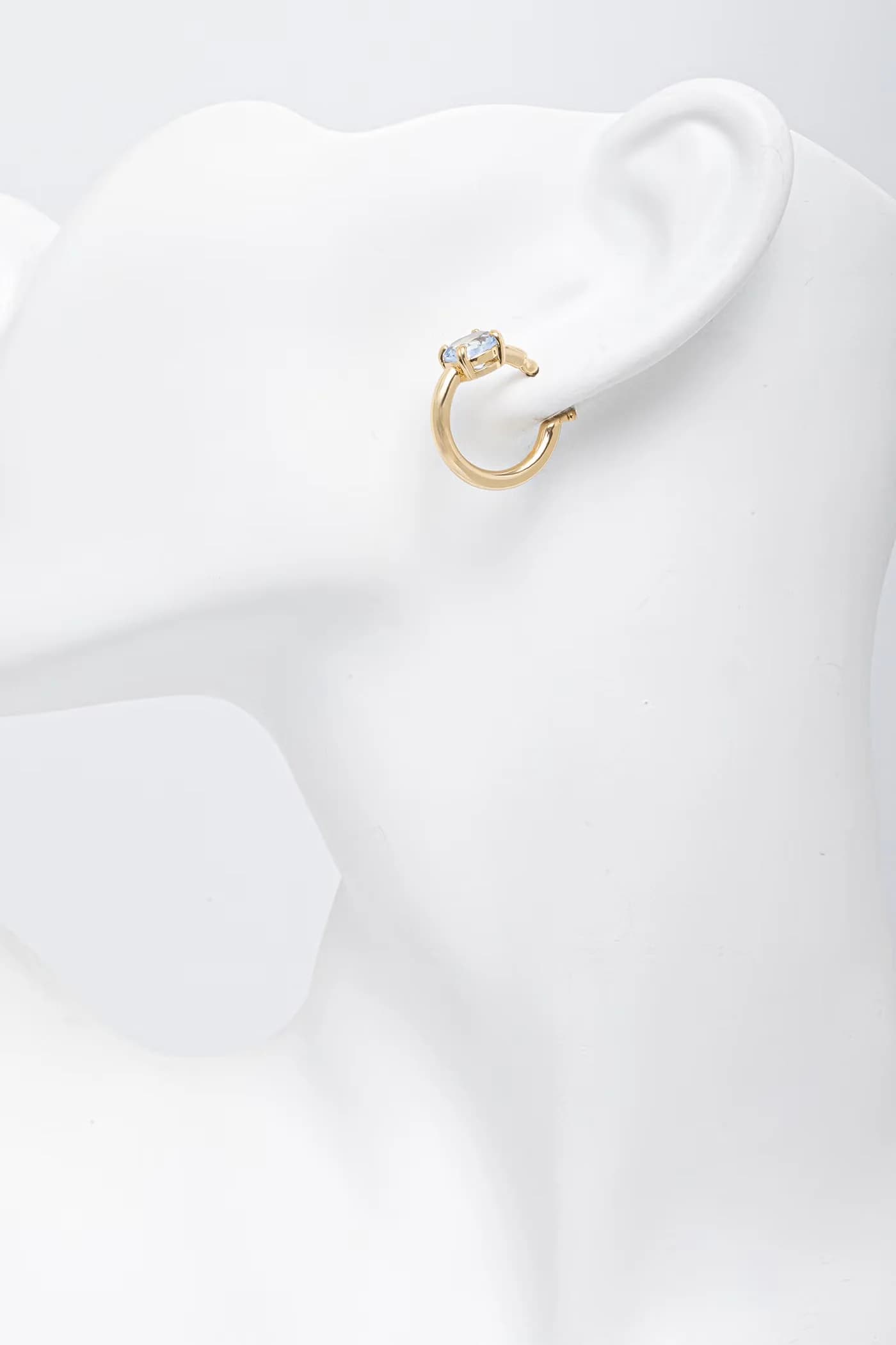 Женские металлические серьги - фото 3