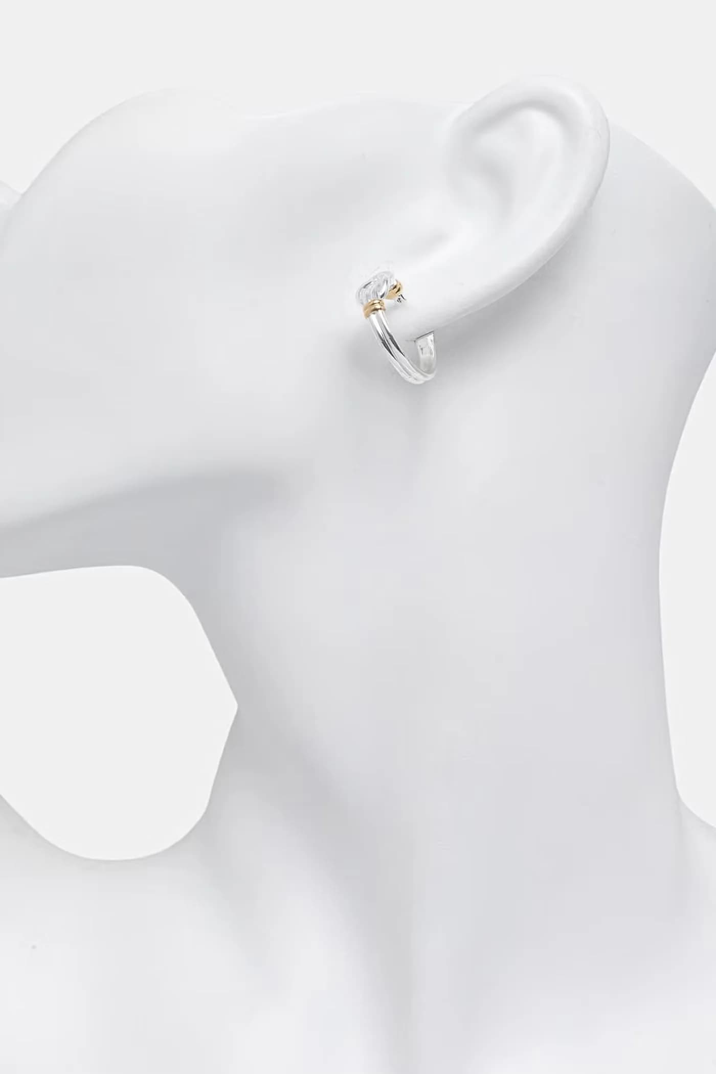 Женские металлические серьги - фото 3