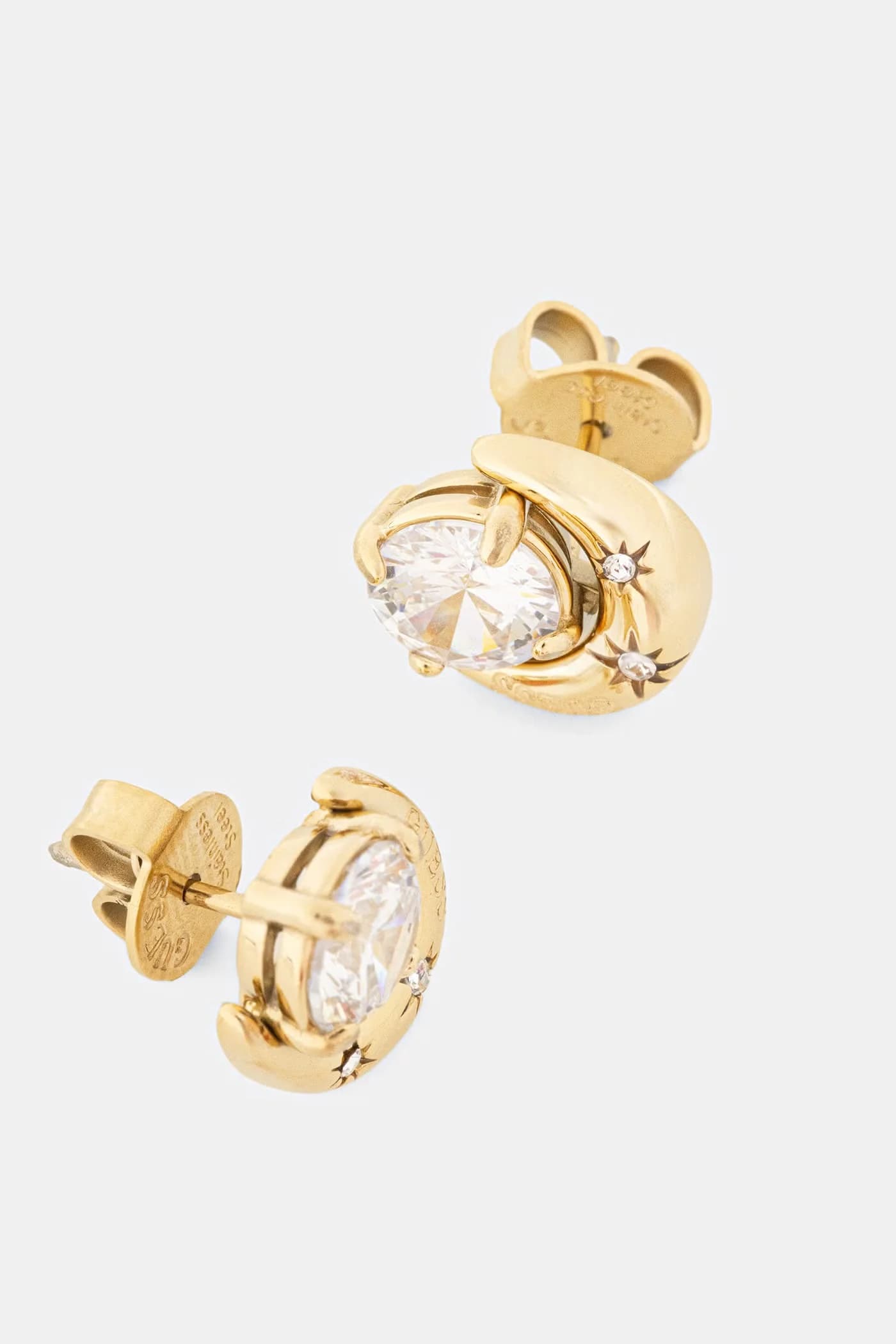 Женские серьги AURORA из нержавеющей стали. - фото 2