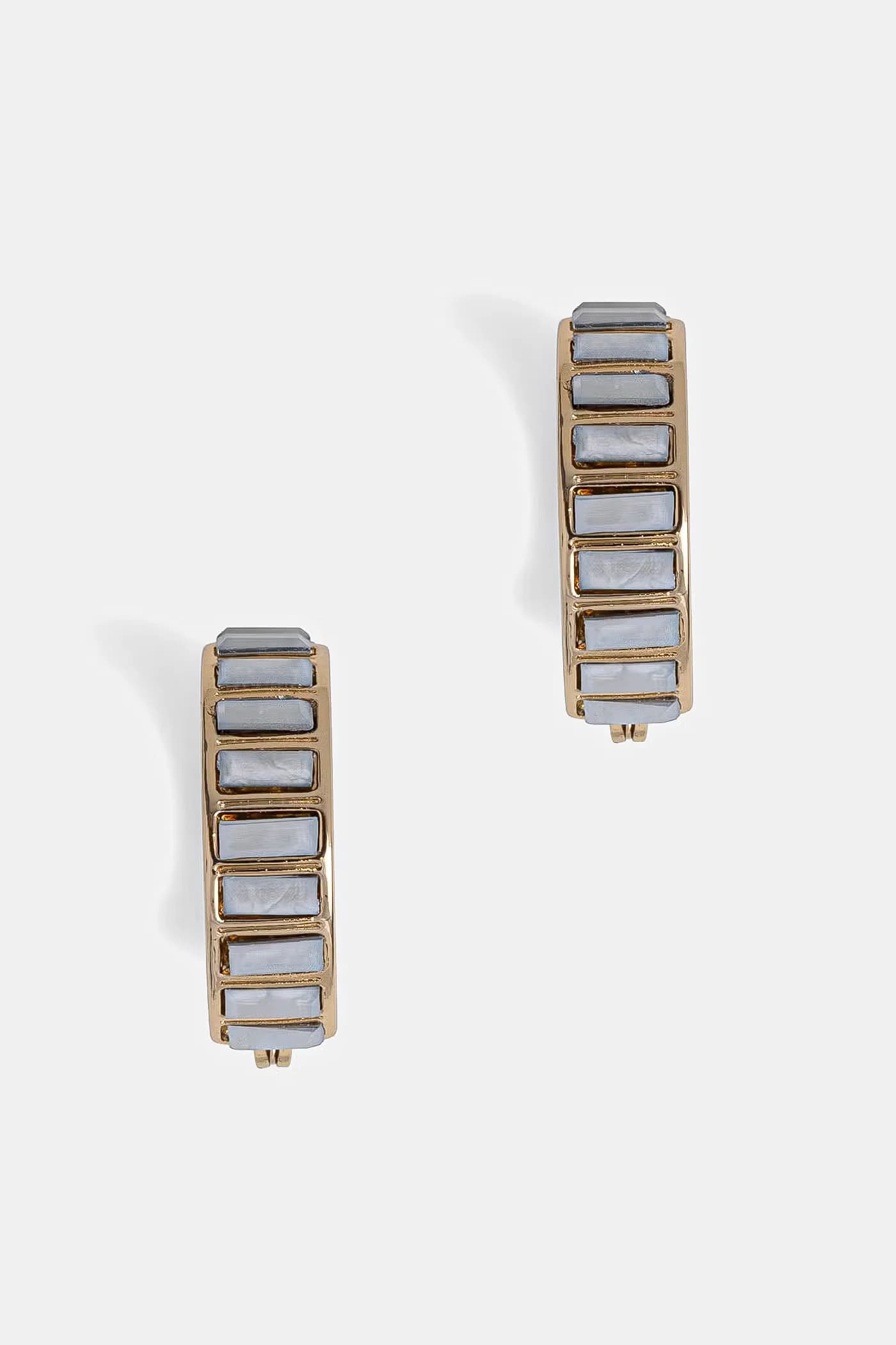 Женские металлические серьги