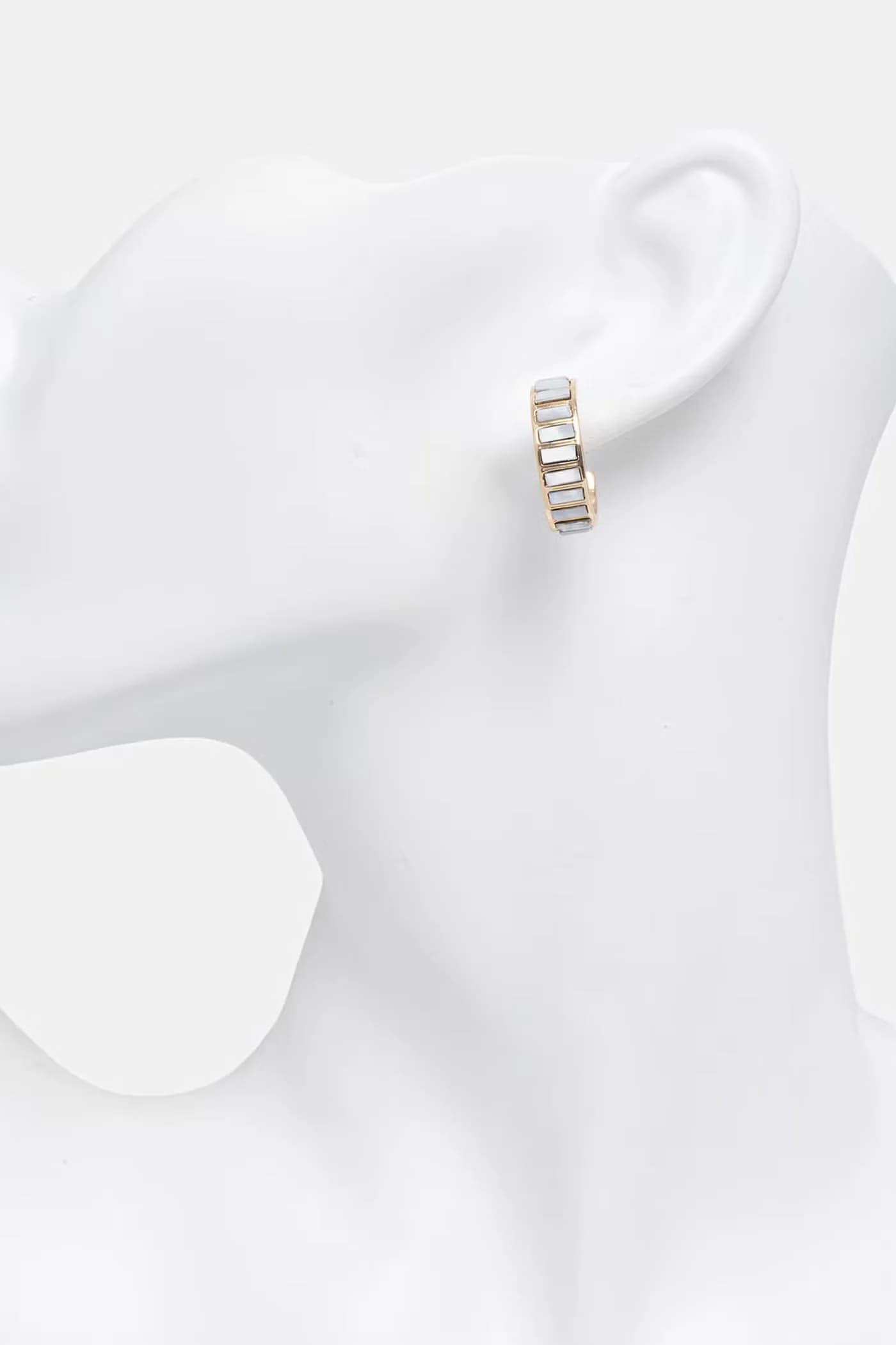 Женские металлические серьги - фото 4