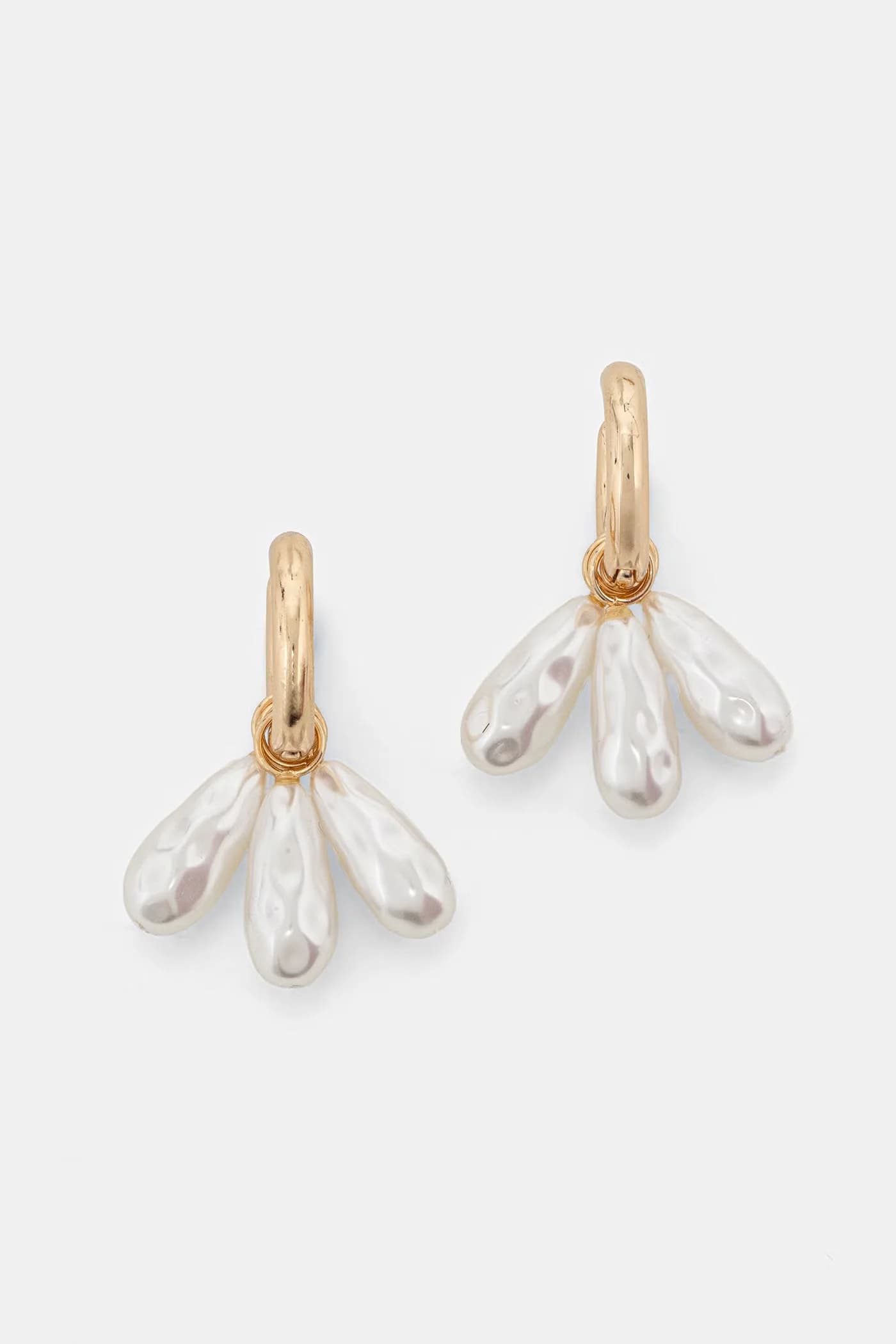 Набор женских металлических сережек SHELLBELLE 6 шт. - фото 6