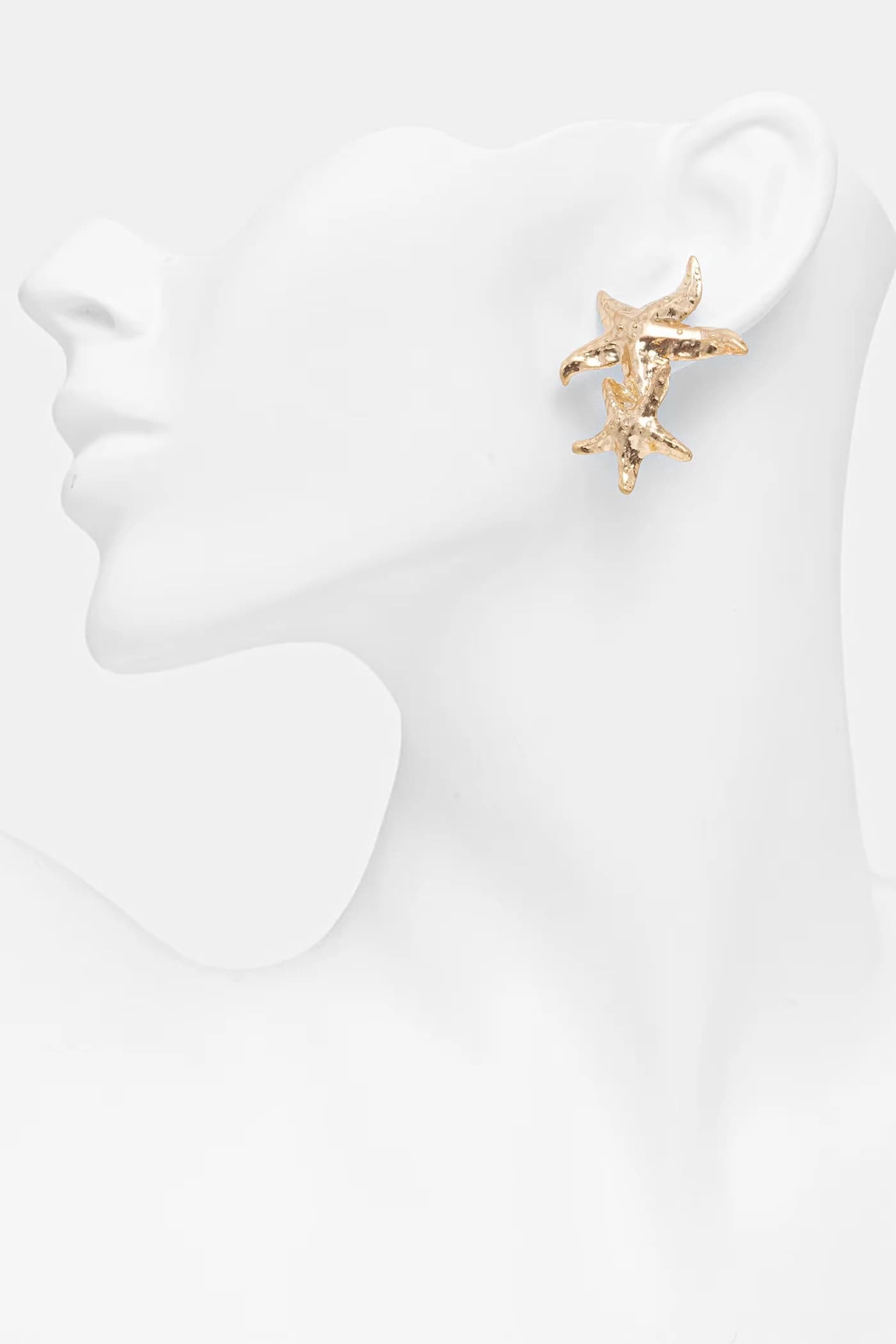 SEASHELLAA женская металлическая серьга - фото 3