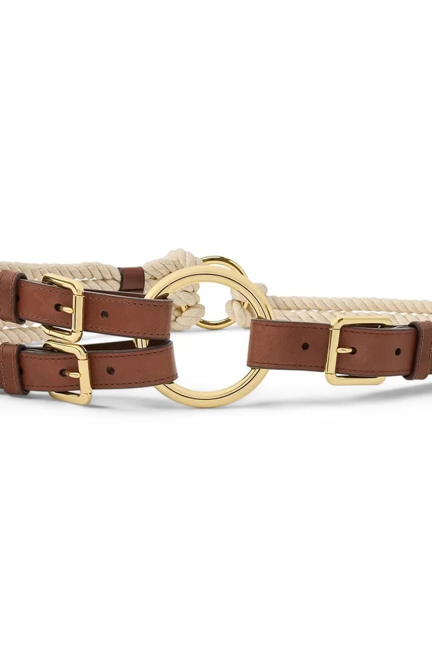 Женский плетеный ремень - фото 2