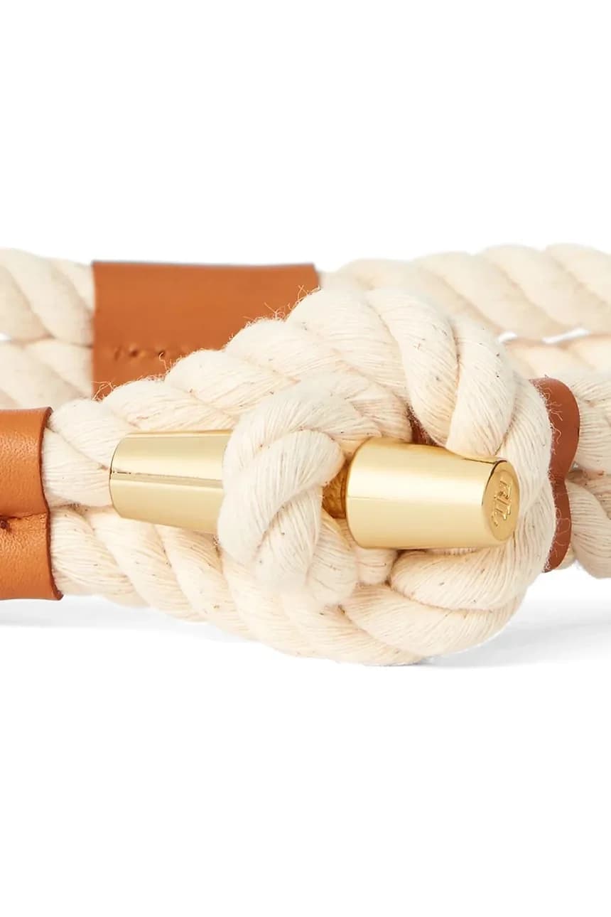 Женский плетеный ремень - фото 2