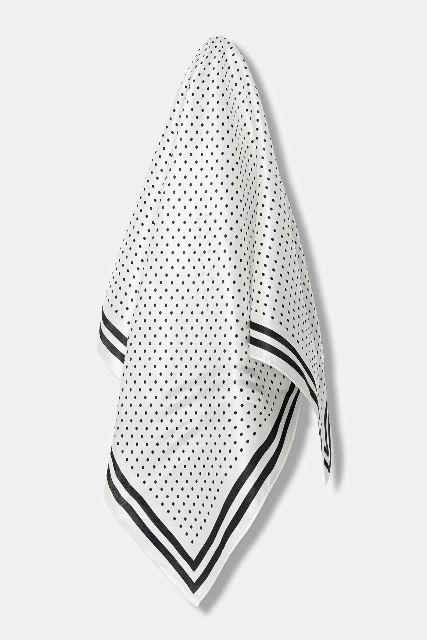 Женский шелковый шарф