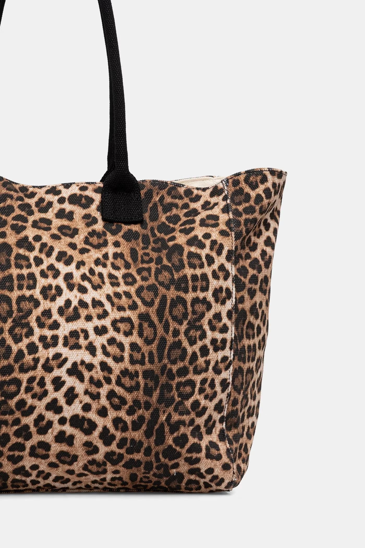 Женская сумка-шоппер из хлопка - фото 3