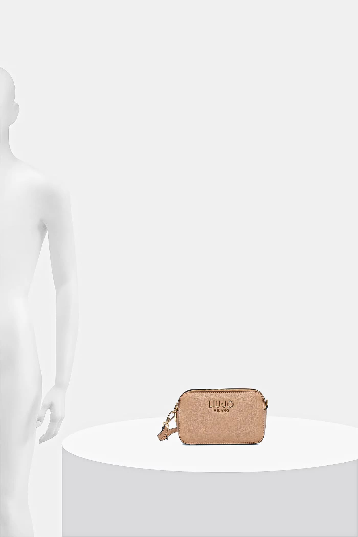 Женская сумка через плечо из искусственной кожи. - фото 6