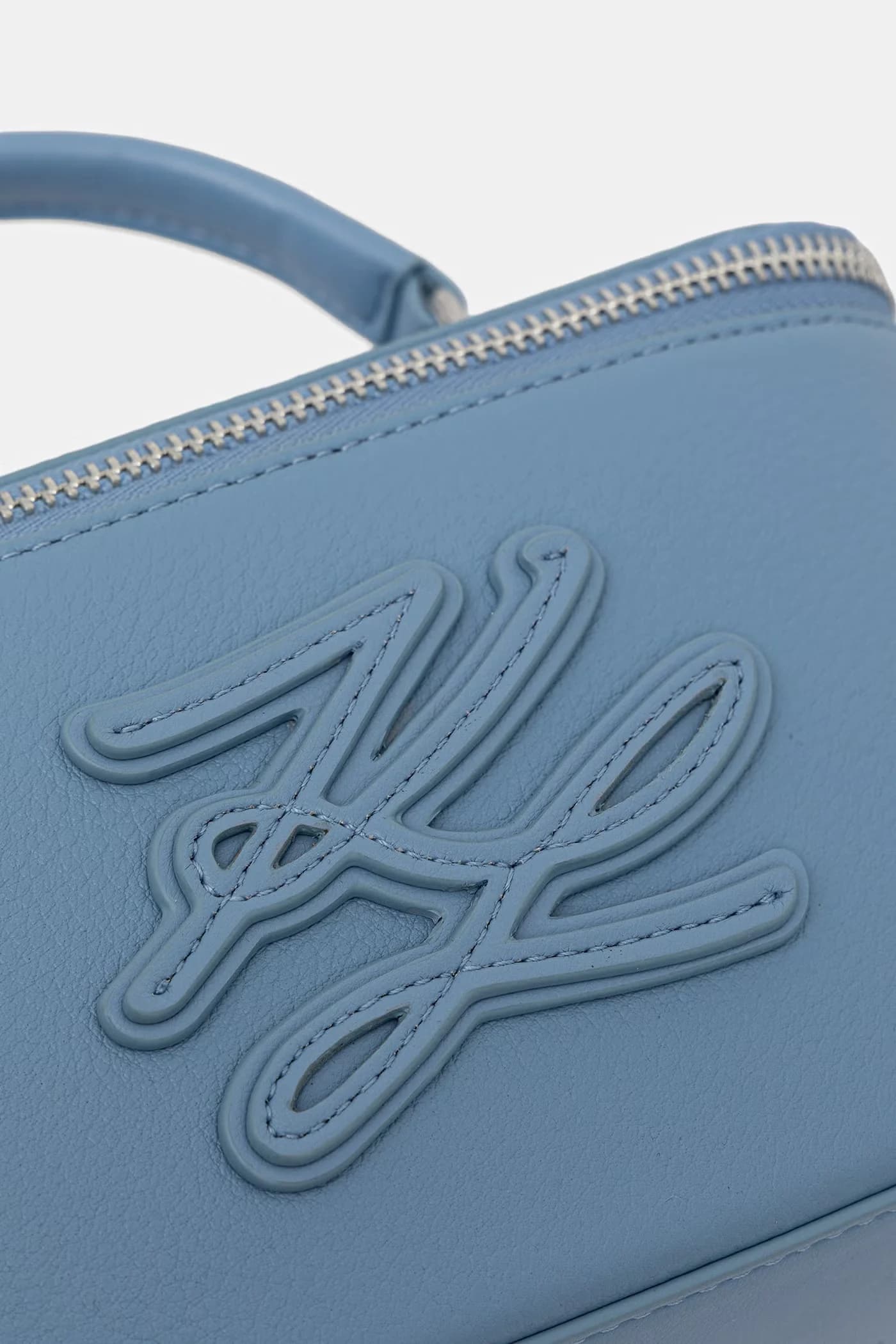 Женская кожаная сумка-саквояж K/AUTOGRAPH - фото 4