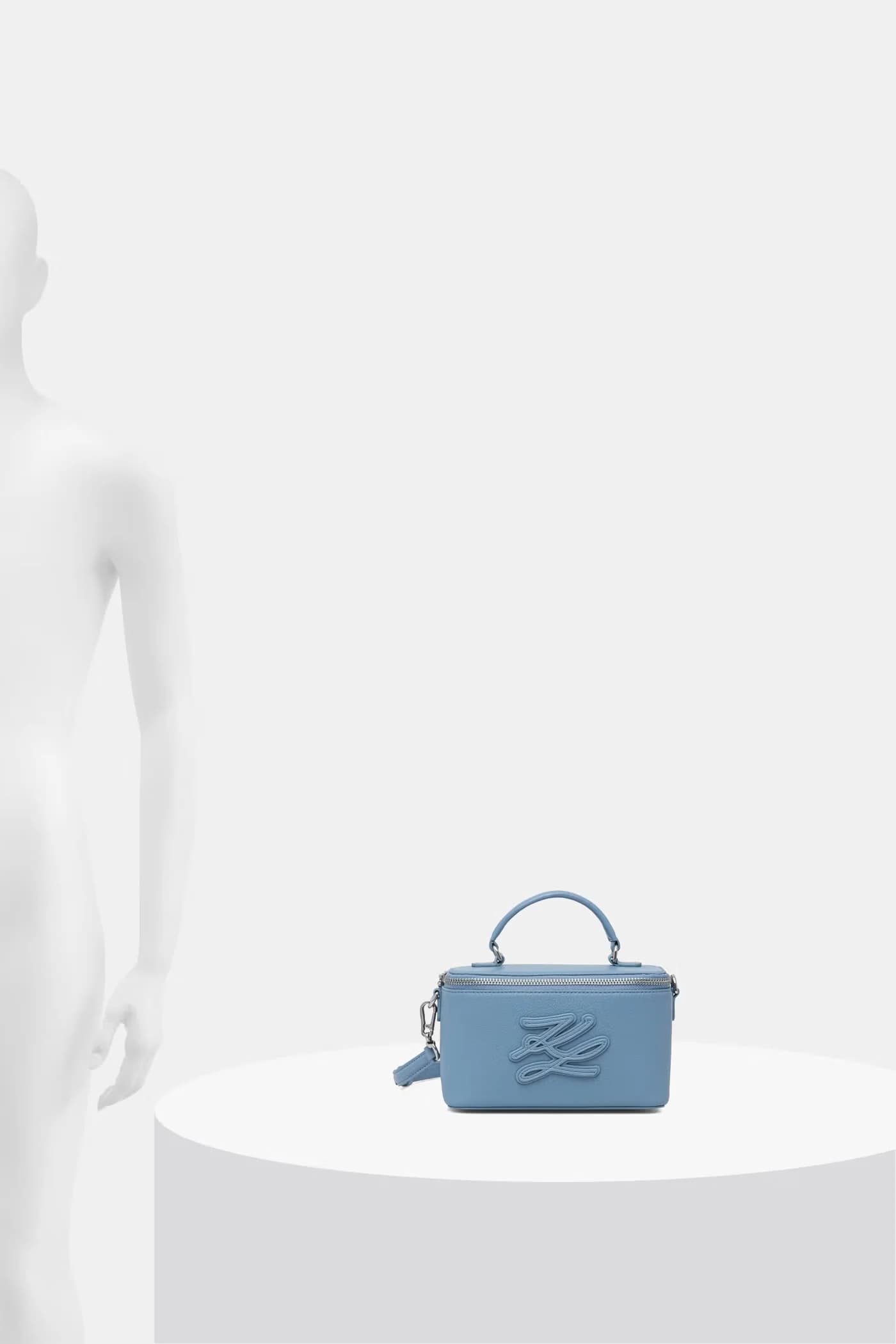 Женская кожаная сумка-саквояж K/AUTOGRAPH - фото 6