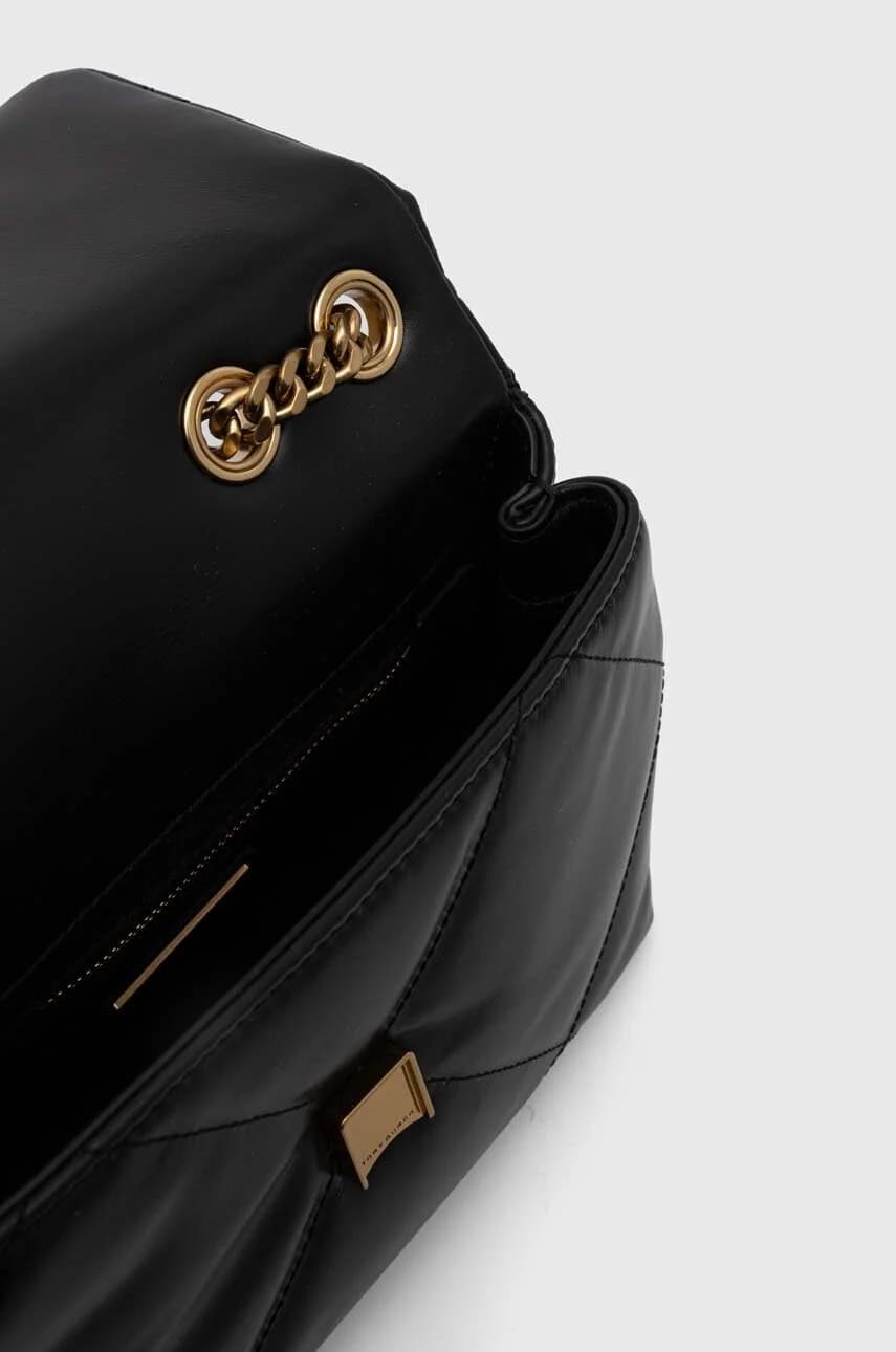 Kira Diamond Quilt Маленькая кожаная сумка - фото 4