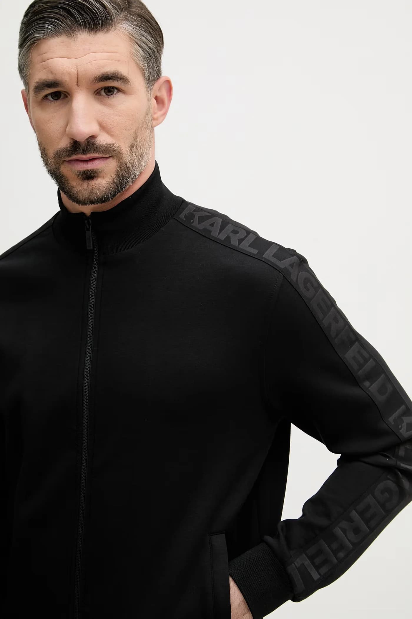 Мужская толстовка из вискозы на молнии - фото 4