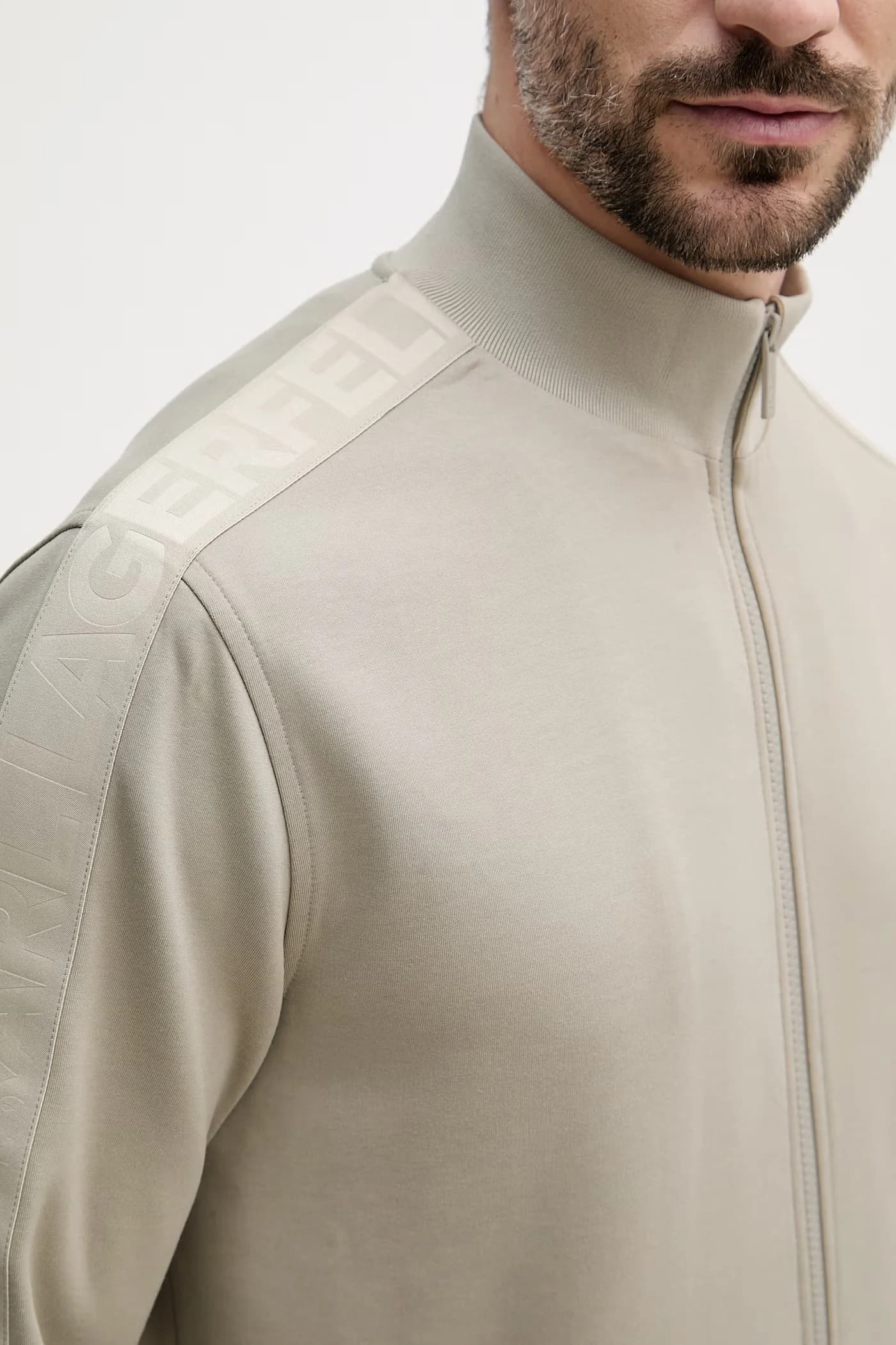 Мужская толстовка на молнии с вискозой - фото 5