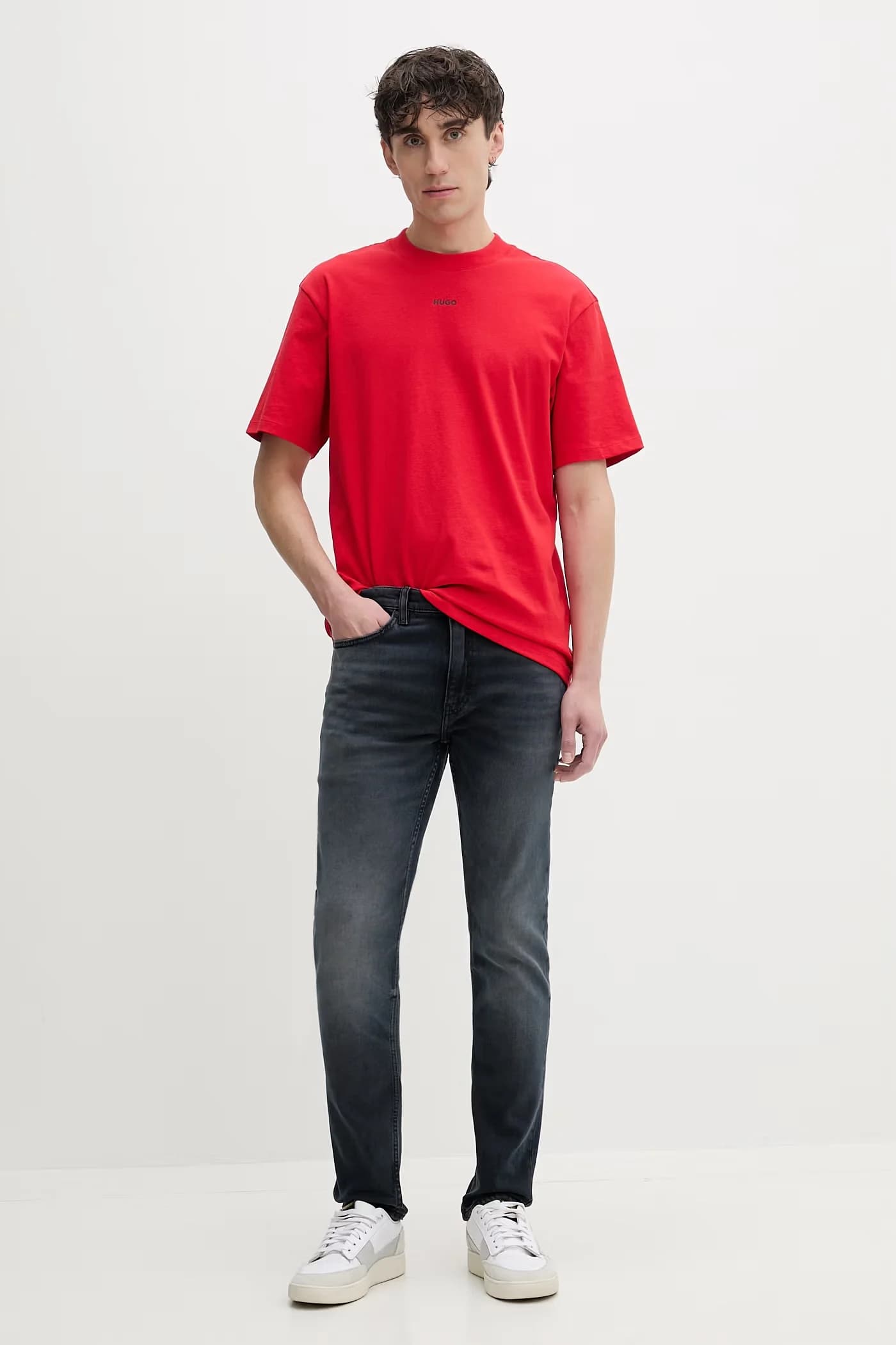 Мужские джинсы узкого кроя 734 - фото 2