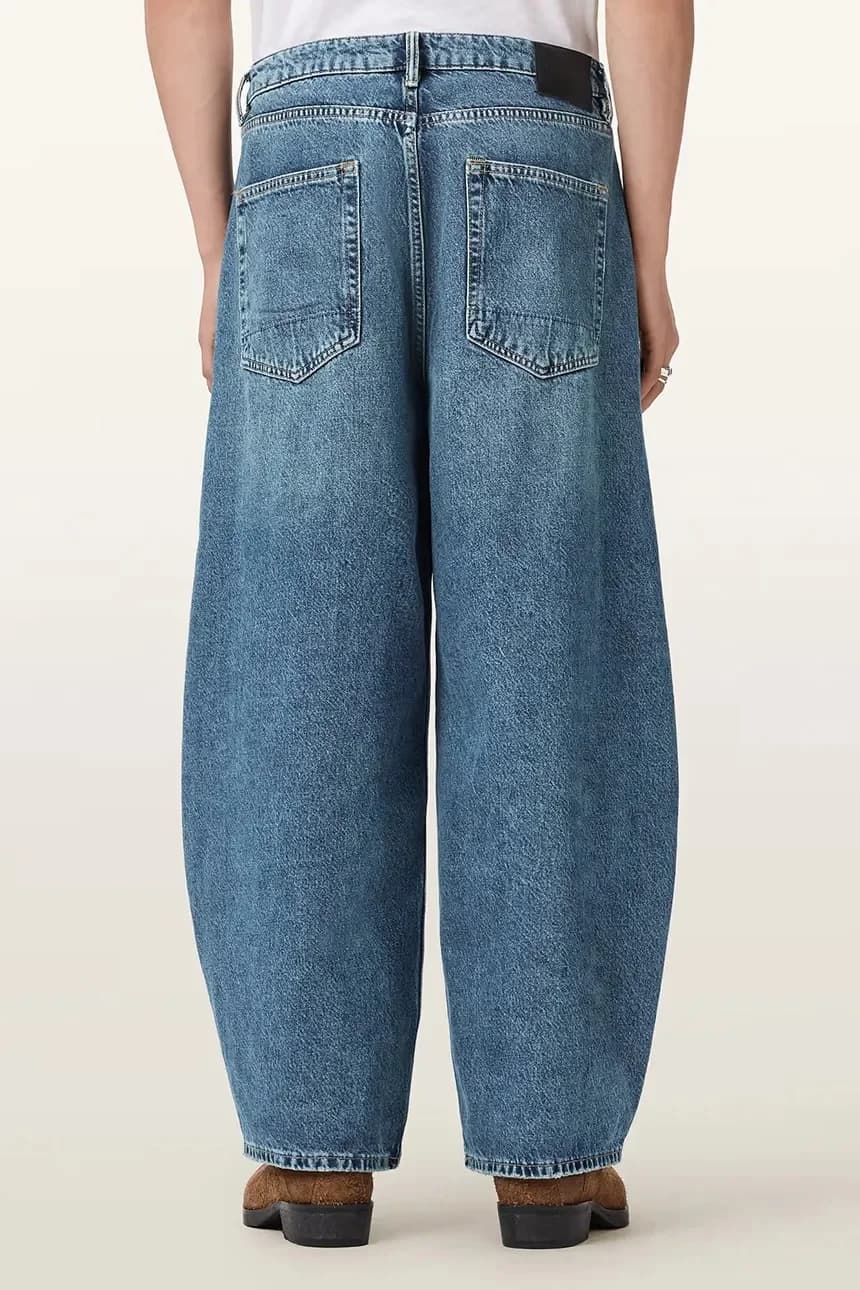 Мужские джинсы-бочонки BARREL SLOUCH - фото 2