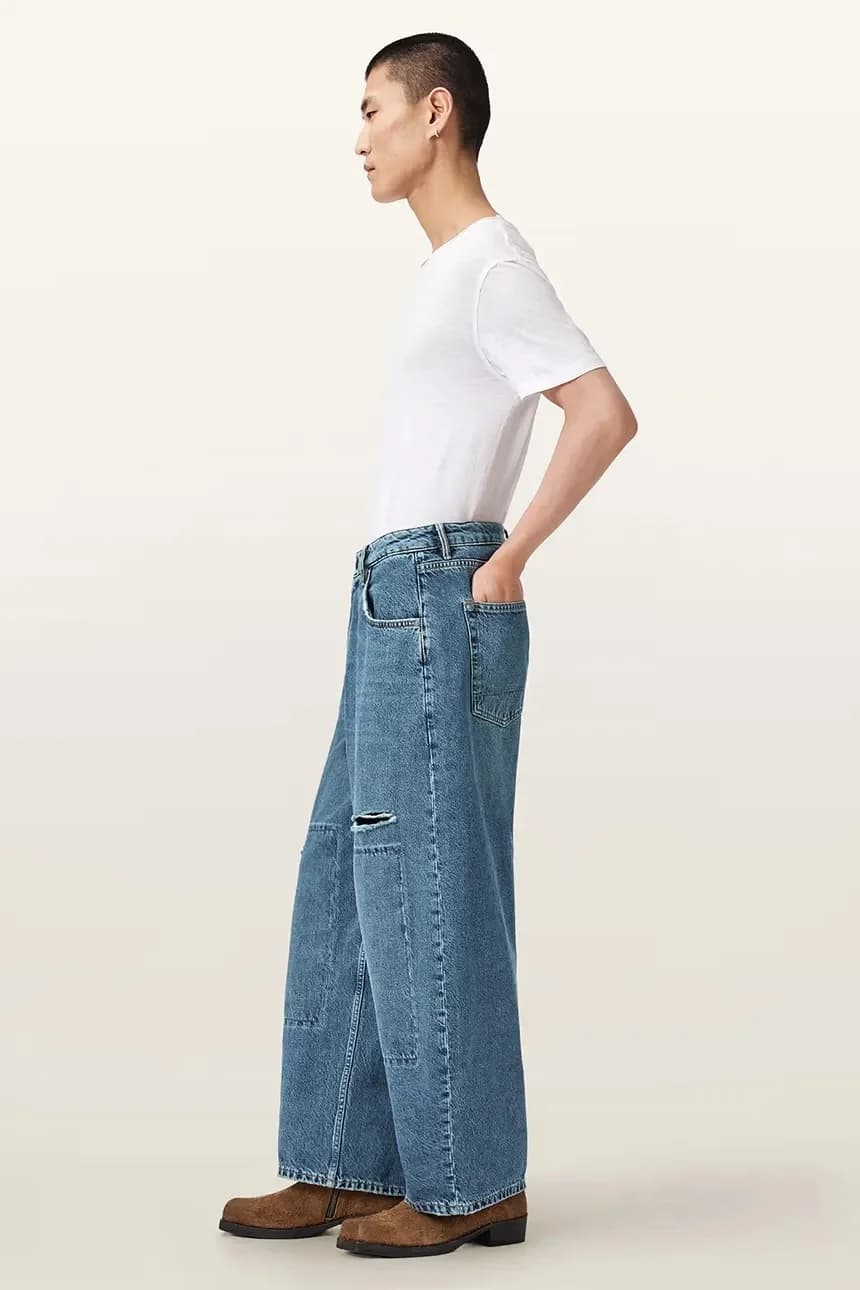 Мужские джинсы-бочонки BARREL SLOUCH - фото 5