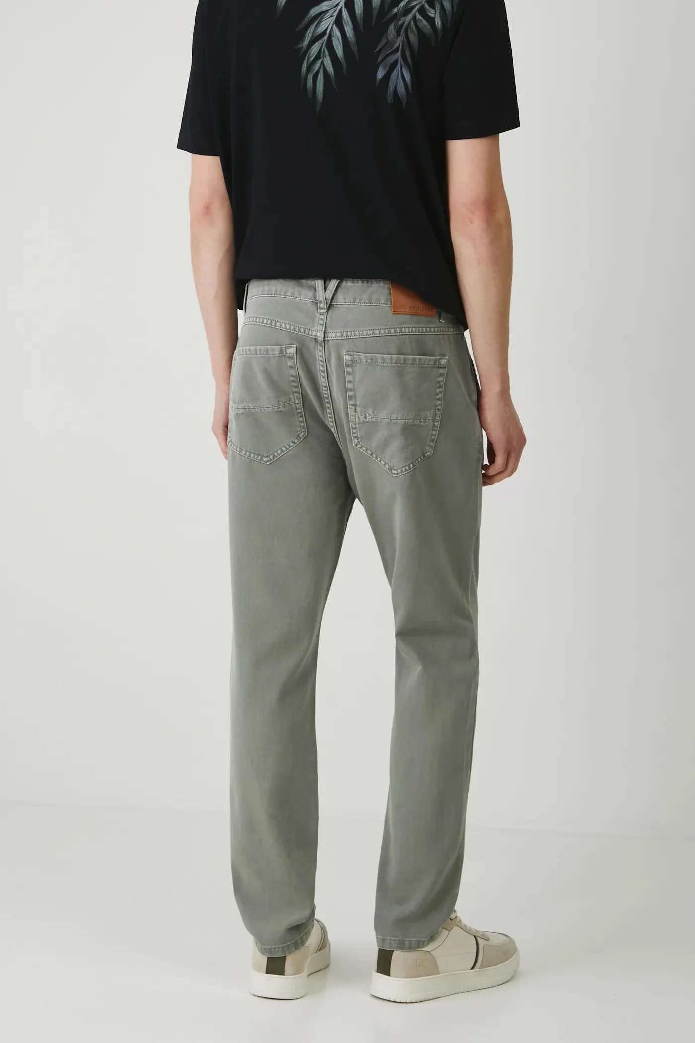 Хлопковые джинсы - фото 3