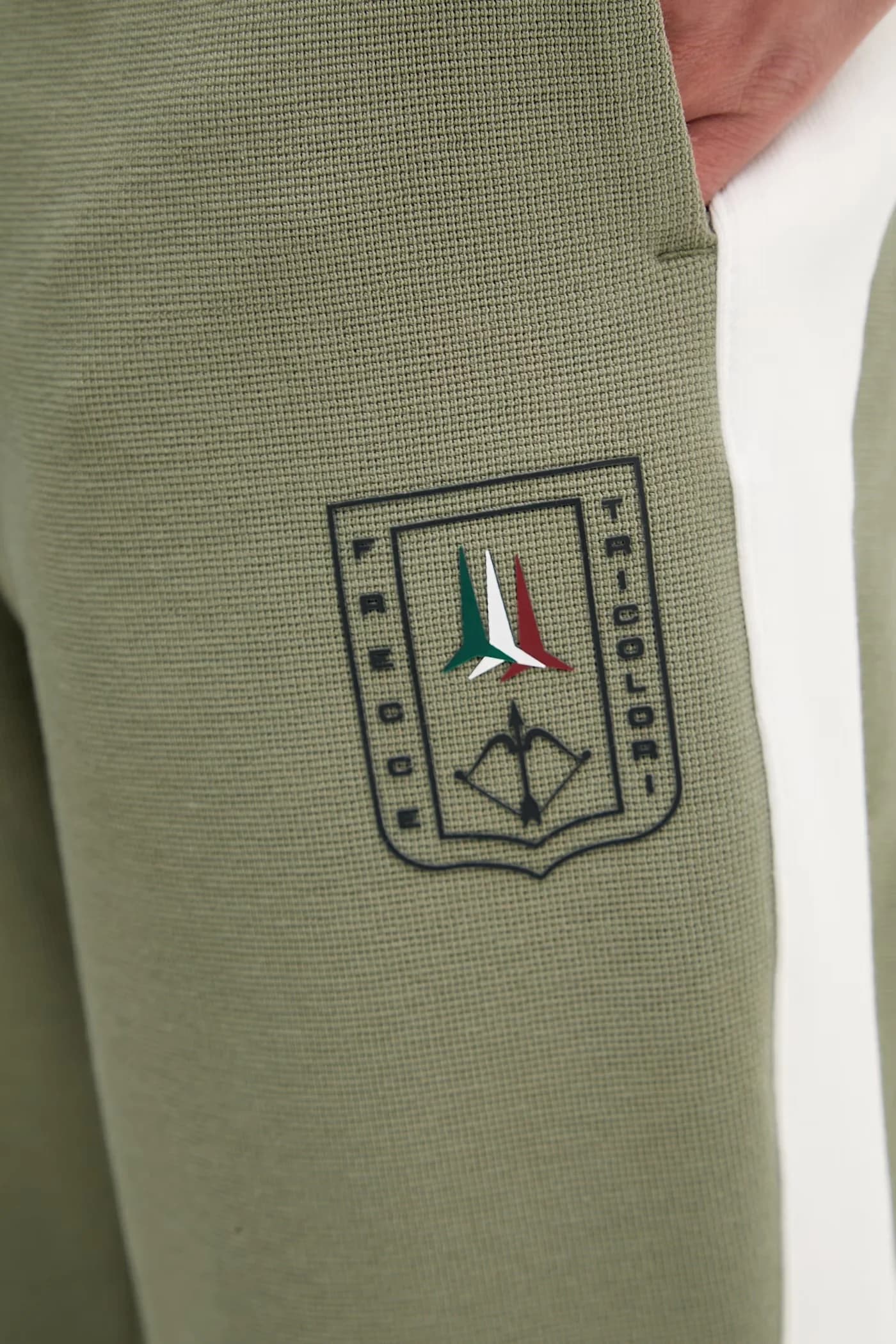 Мужской спортивный костюм из хлопка с эластаном - фото 6