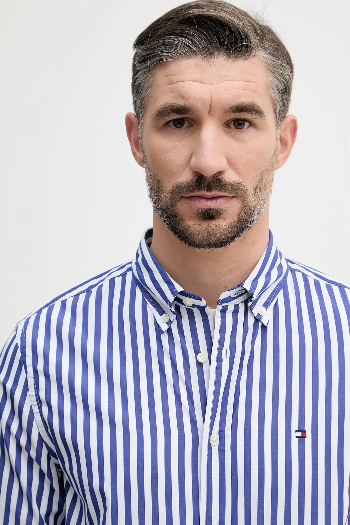 Мужская хлопковая рубашка - фото 4