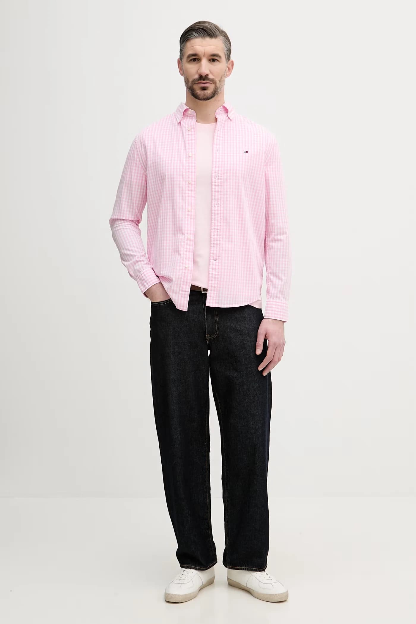 Мужская хлопковая рубашка - фото 2