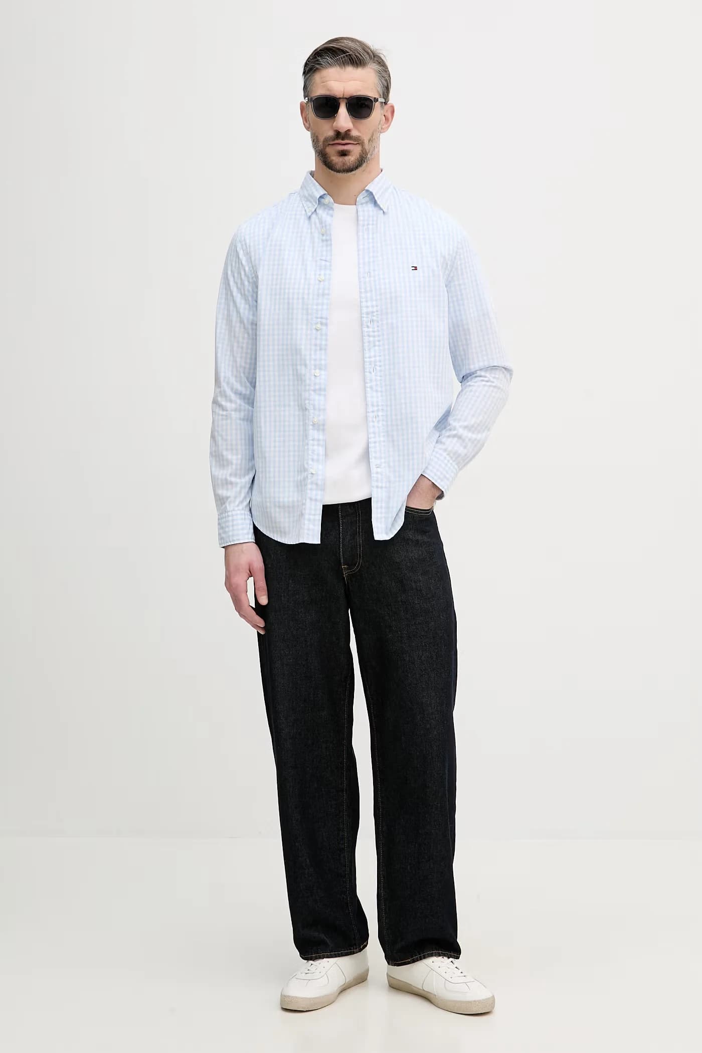 Мужская хлопковая рубашка - фото 2