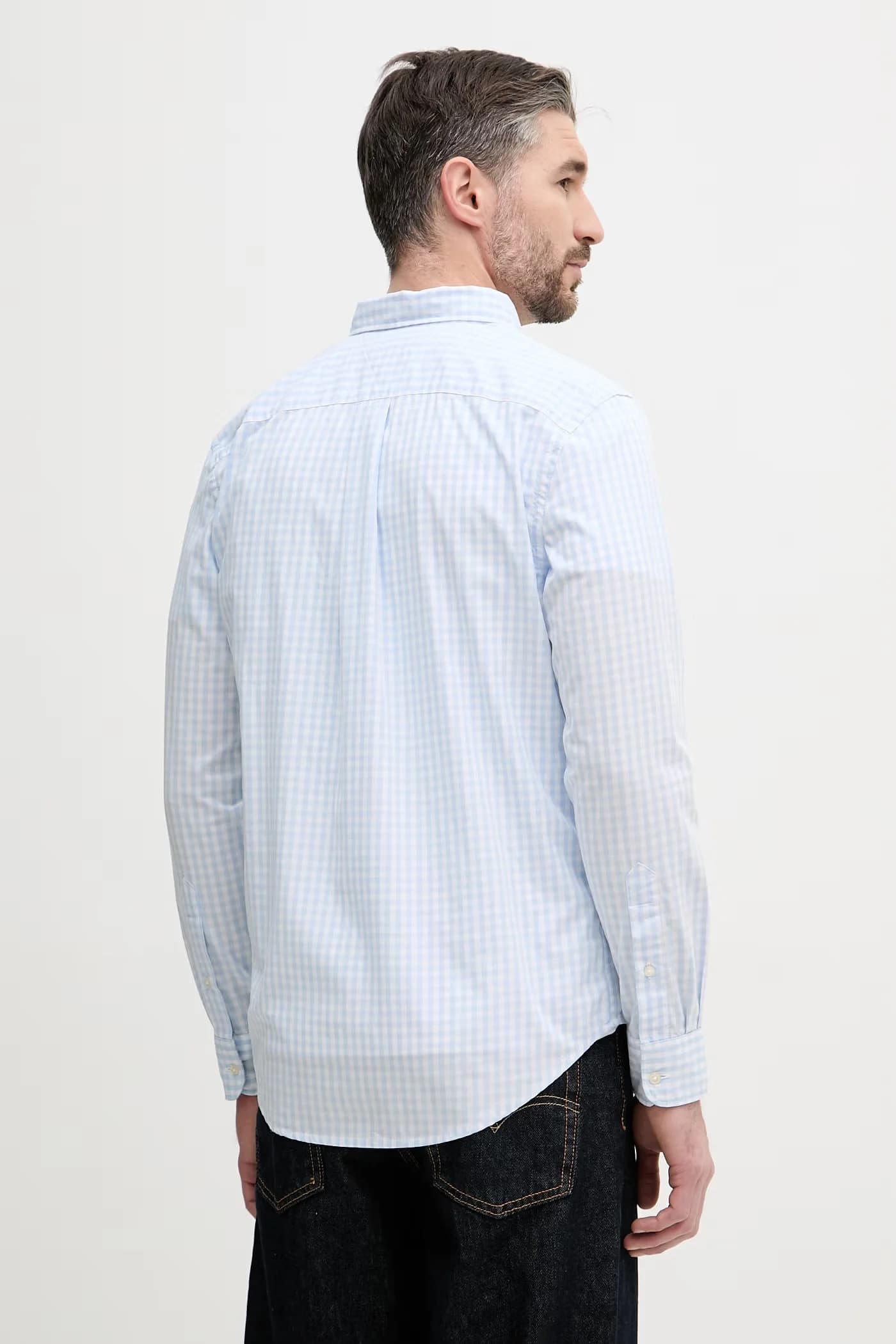 Мужская хлопковая рубашка - фото 3