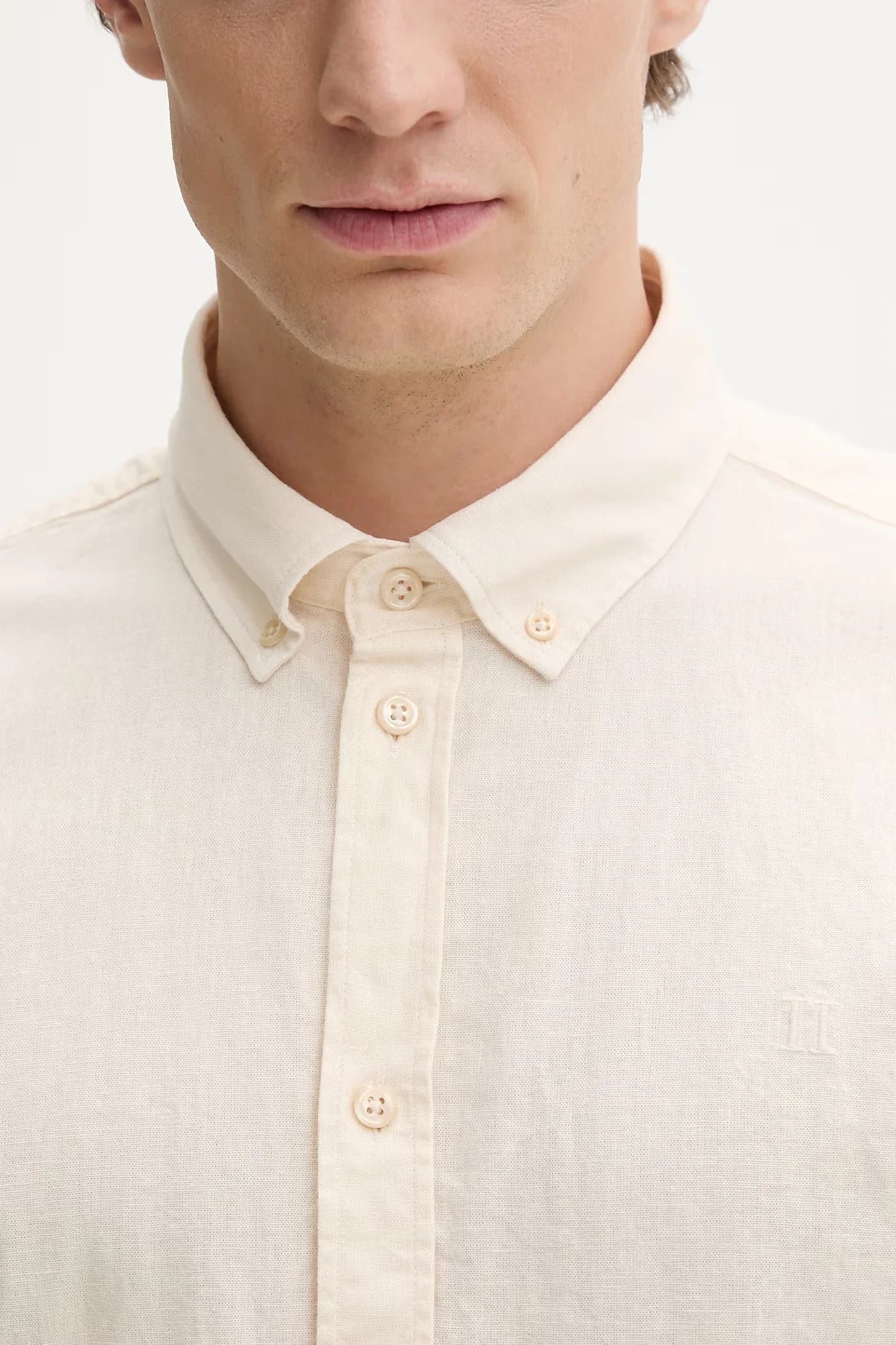 Мужская льняная рубашка Конрад - фото 5