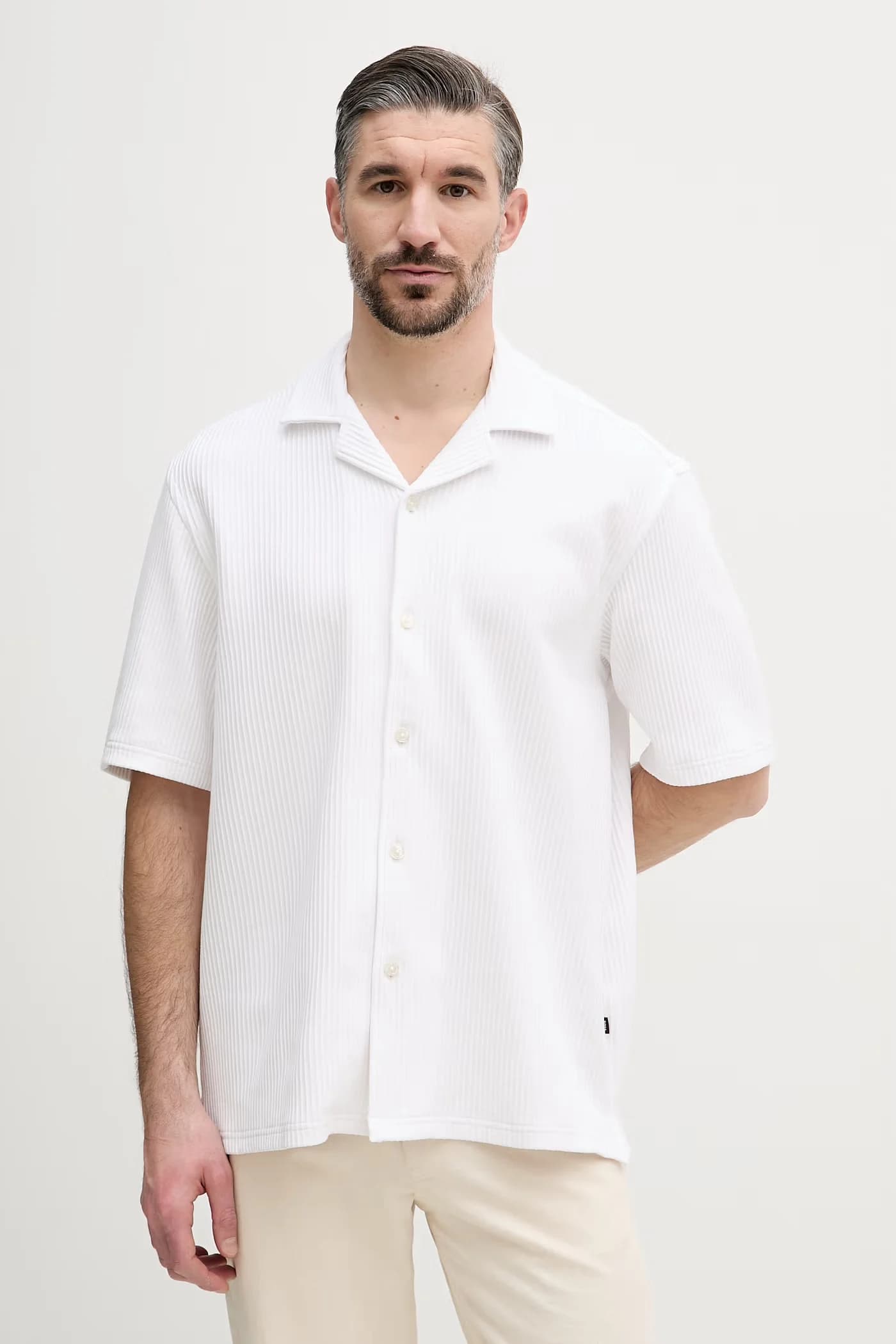 Мужская рубашка из хлопка с эластаном LARS