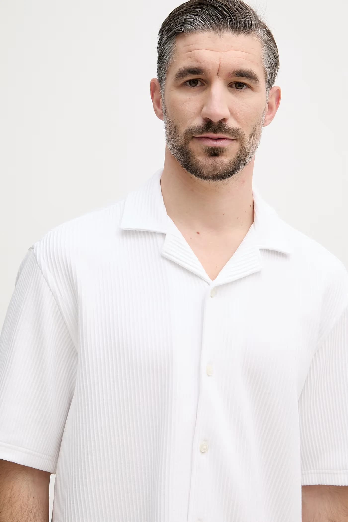 Мужская рубашка из хлопка с эластаном LARS - фото 4