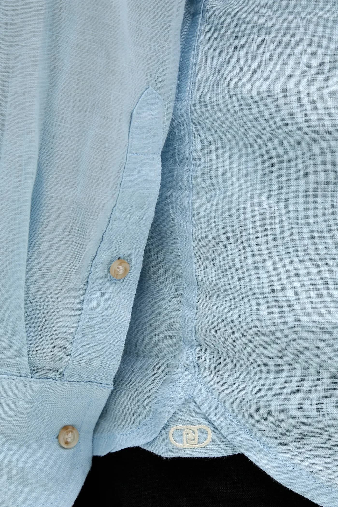 Льняная рубашка - фото 5