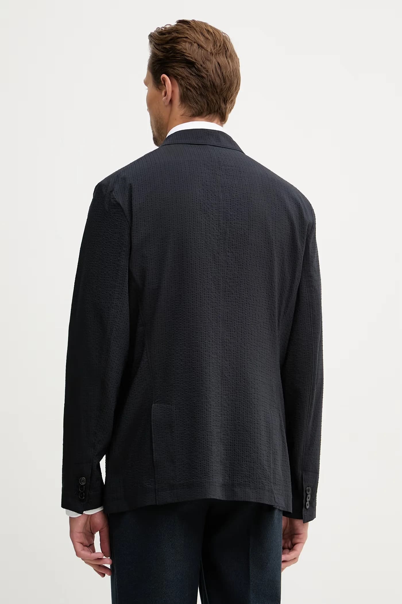Мужской однобортный пиджак с лиоцеллом - фото 3
