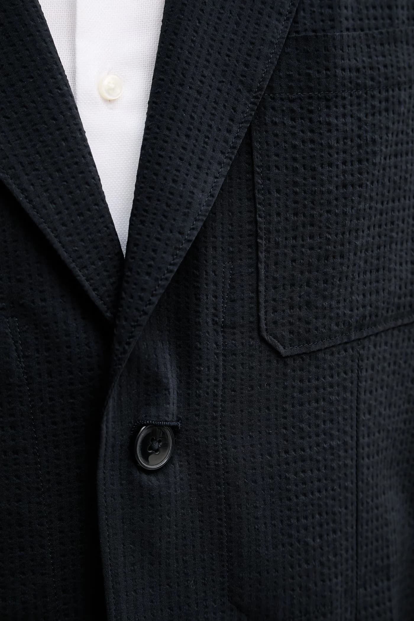 Мужской однобортный пиджак с лиоцеллом - фото 5