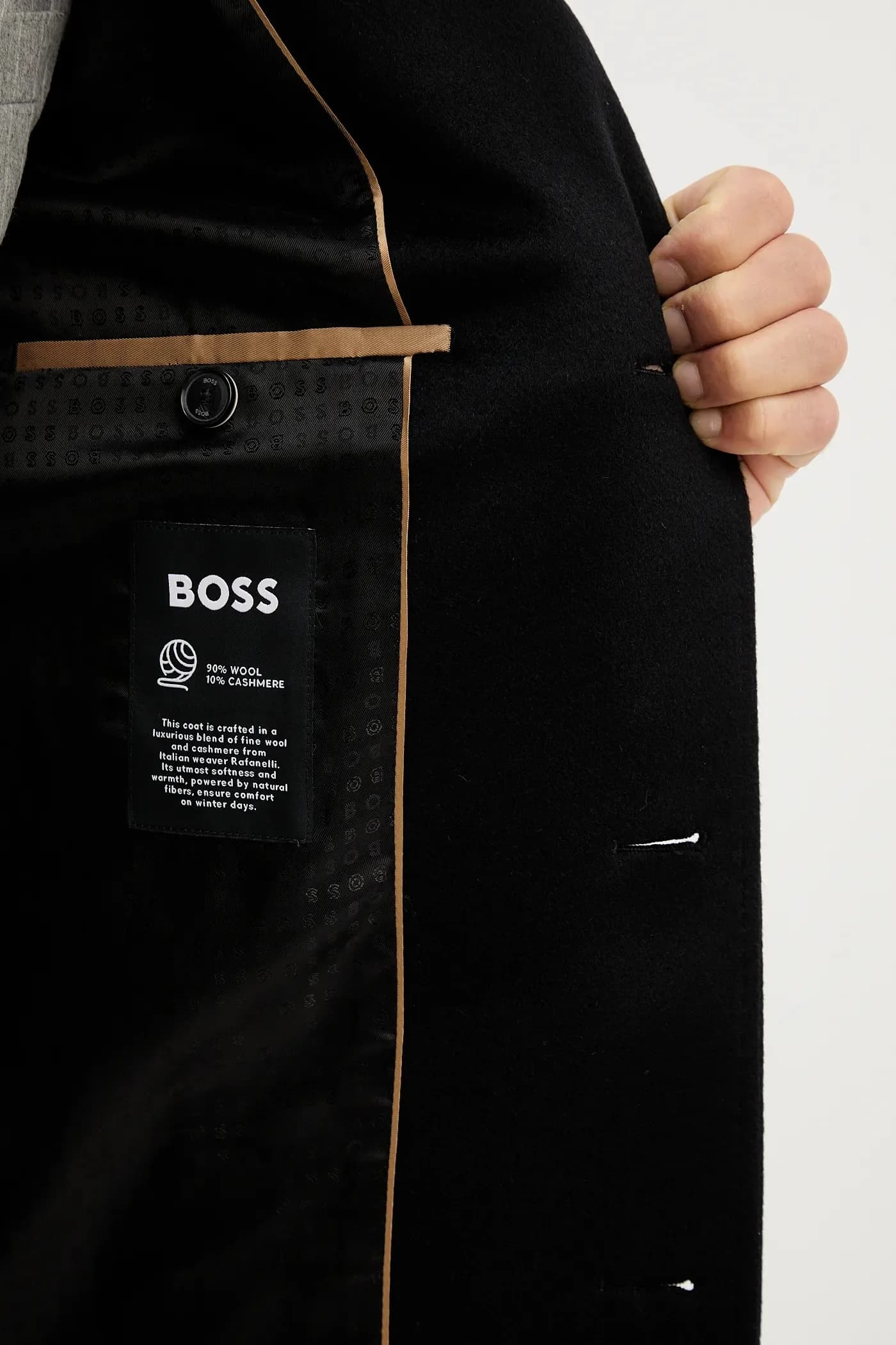 Шерстяное пальто H-Hyde-254 - фото 6