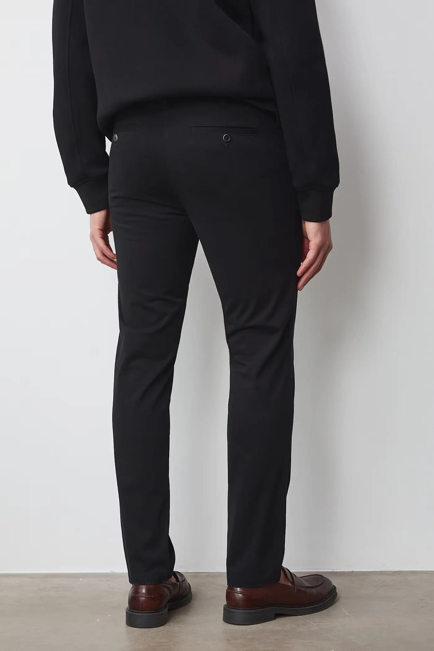 Мужские чиносы из хлопка с эластаном - фото 3